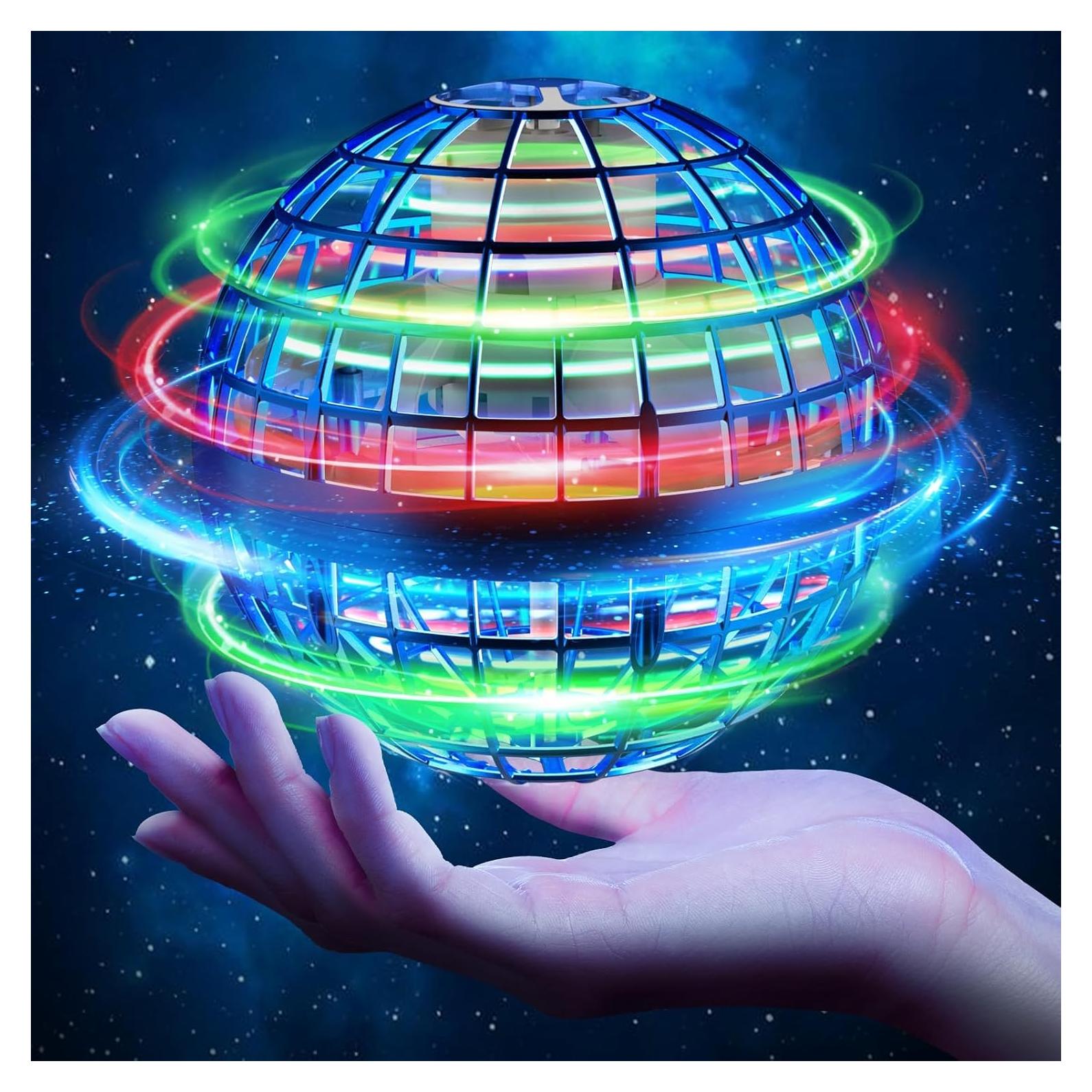 Bola Orbital Voladora ANOEPUY Azul 8.8 cm Control Remoto