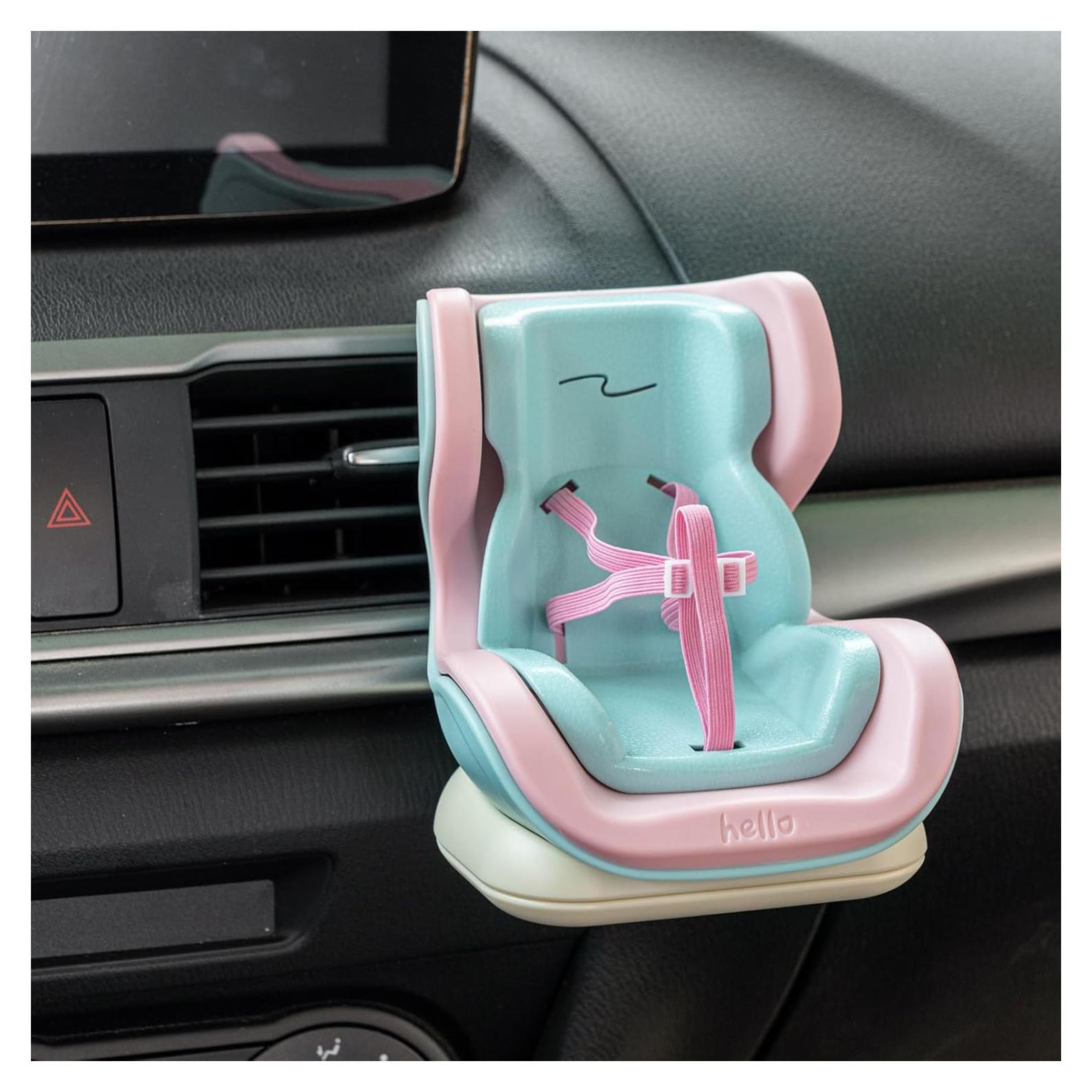 Asiento de Coche para Muñecas Thalvys - Clip Ventilación 17cm