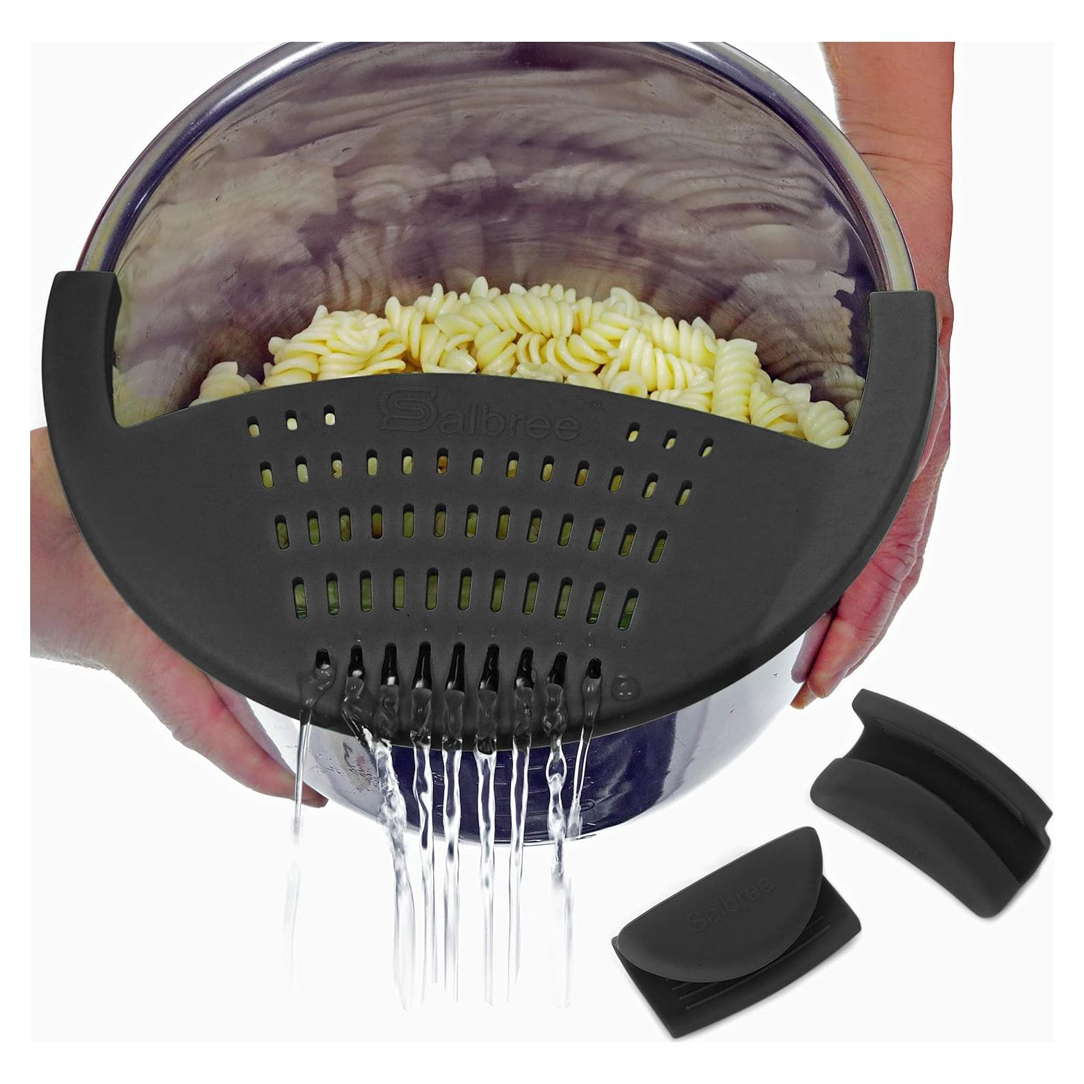 Colador de Silicona Salbree para Olla Instantánea 6qt - Negro