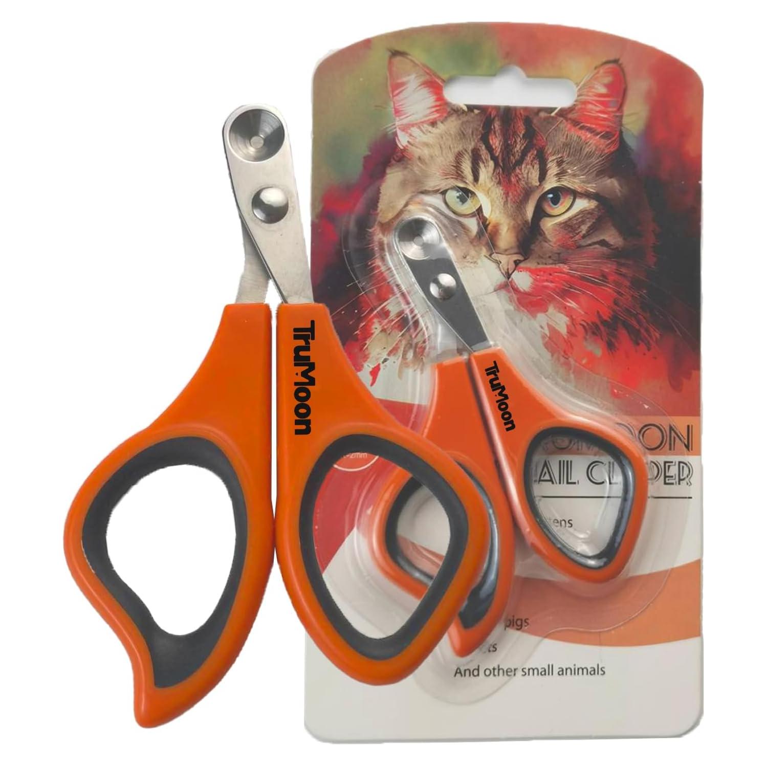 Cortadores de Uñas para Gatos Trumoon - Acero Inoxidable, Seguro y Eficaz