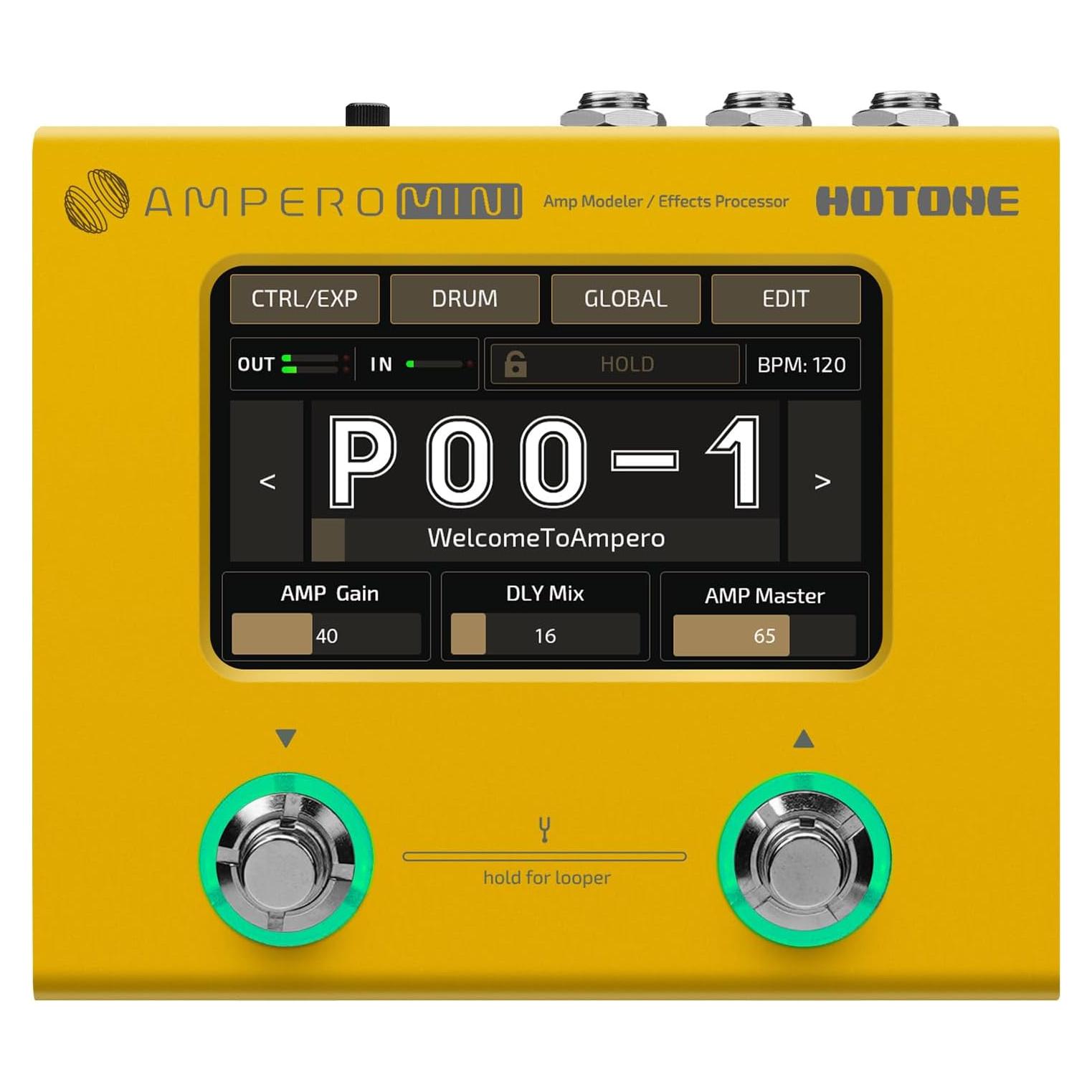 Amplificador de Guitarra Hotone Ampero Mini MP-50 0.48 kg