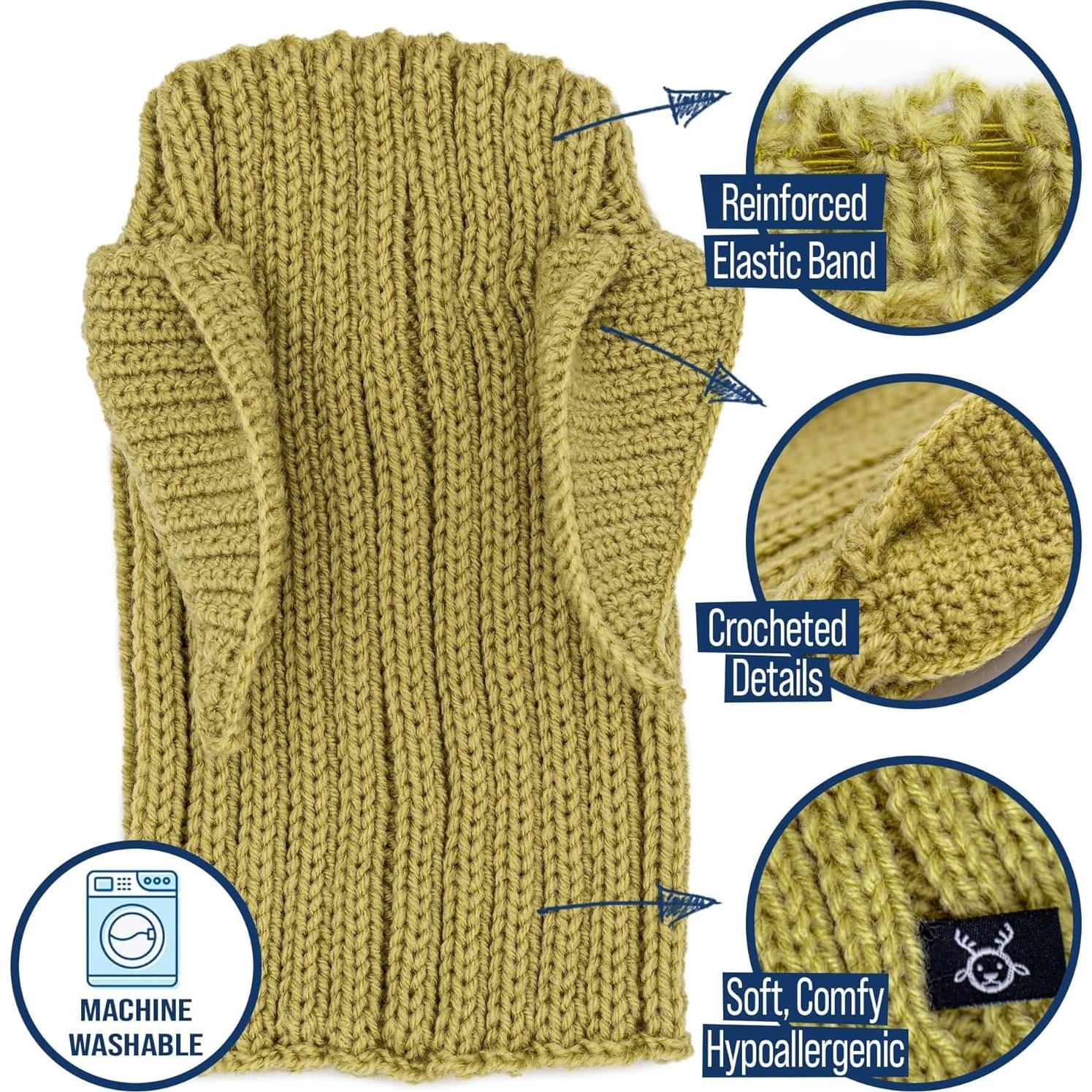 Disfraz Snood Baby Yoda Zoo Snoods para Perro Pequeño Verde