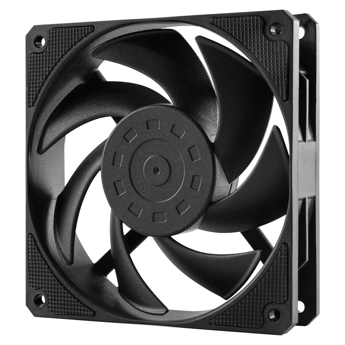 Ventilador PANO-MOUNTS 120mm PWM 600-3000RPM Negro