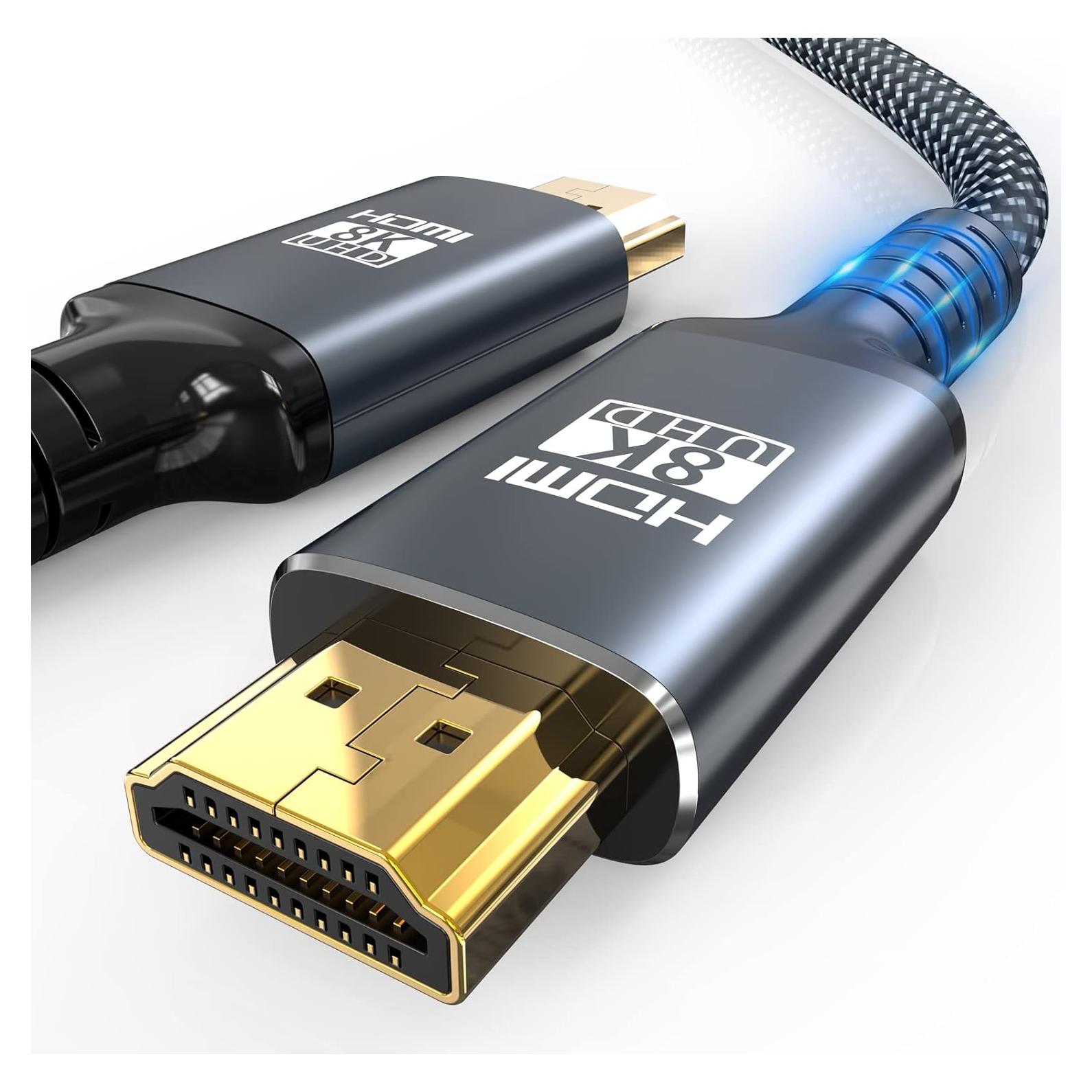 Cable HDMI 2.1 8K Eareyesail 0.91m Ultra 48Gbps eARC HDR