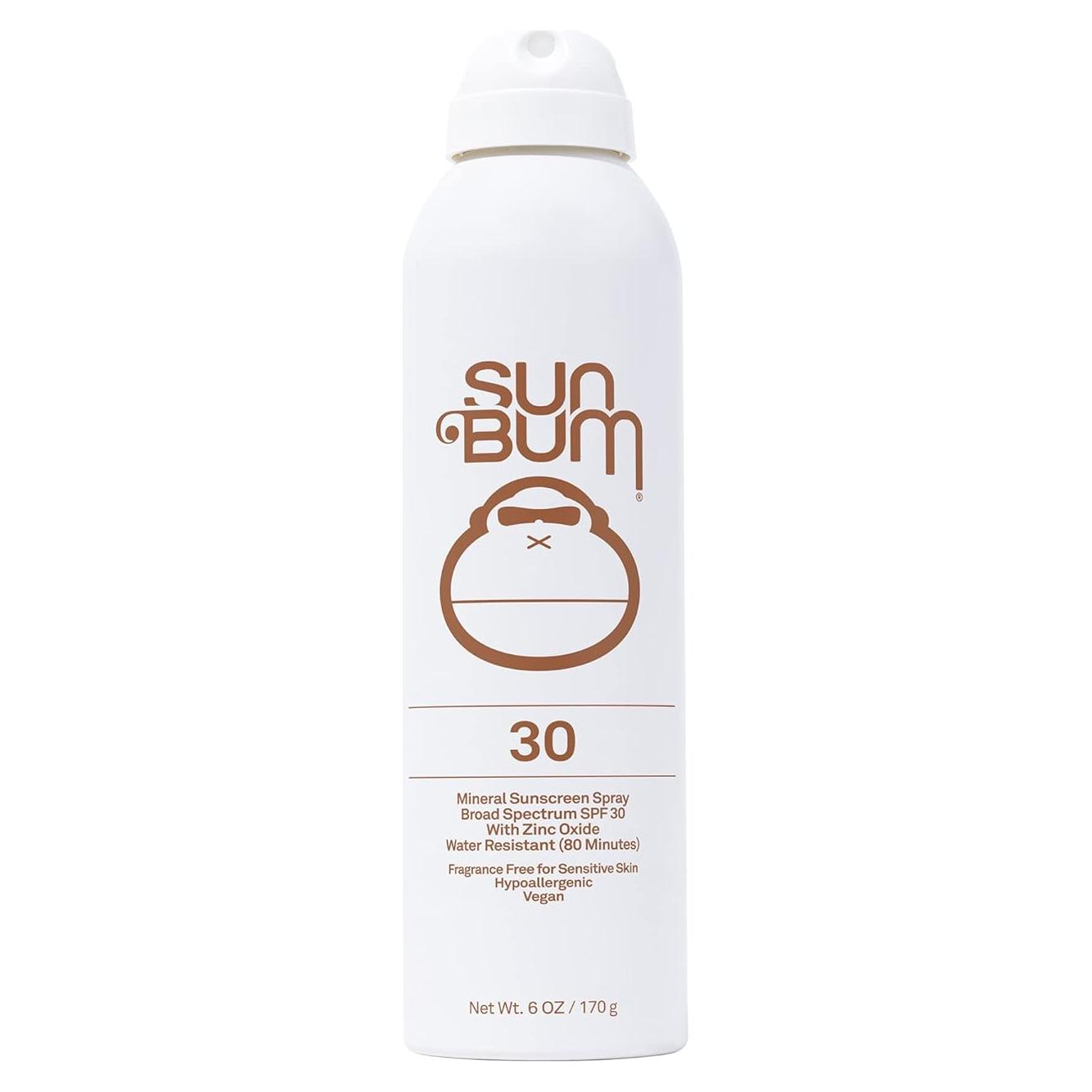 Sun Bum Spray Solar Mineral SPF 30 - 170 g Hidratante
