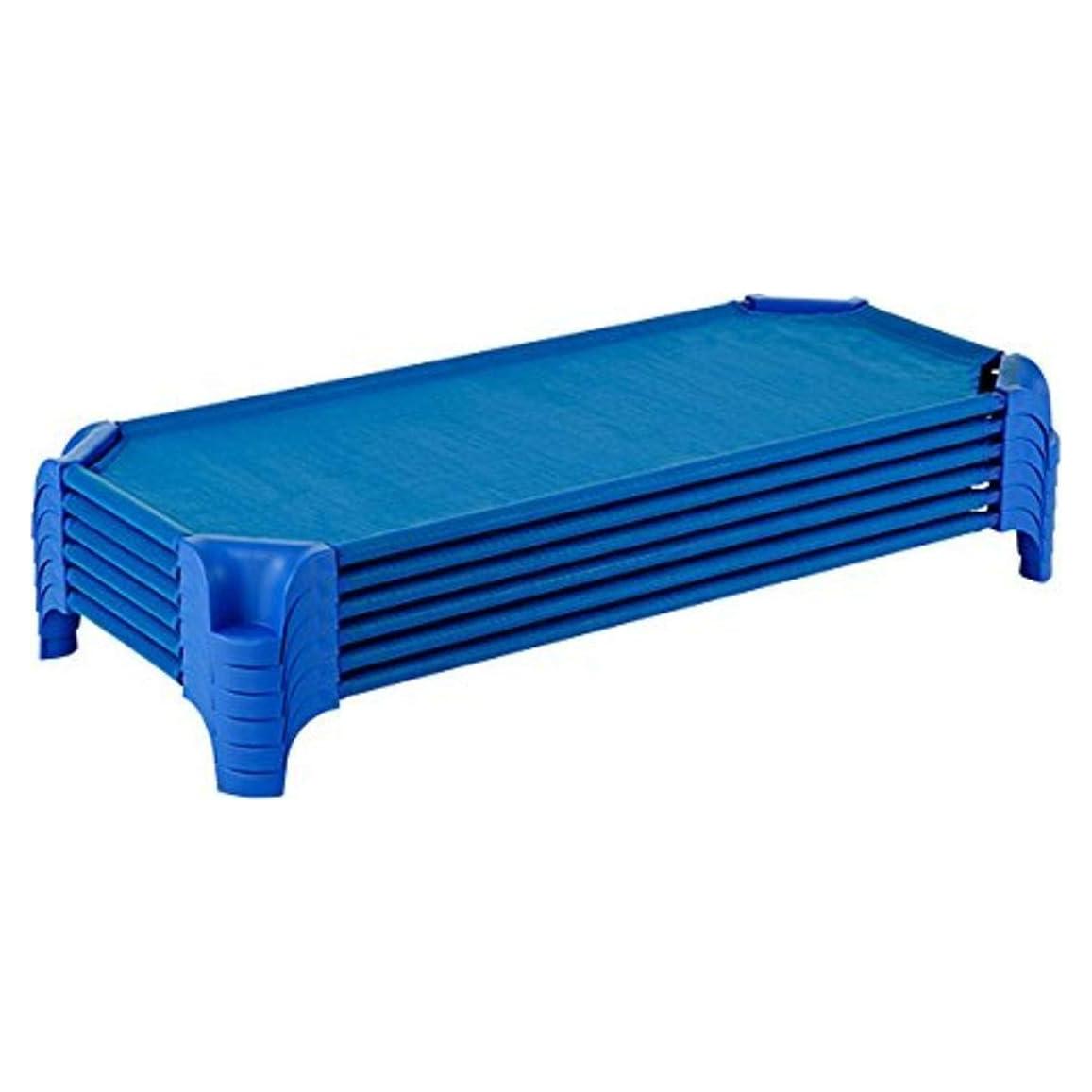Camas apilables Sprogs para niños - Paquete de 6, Azul