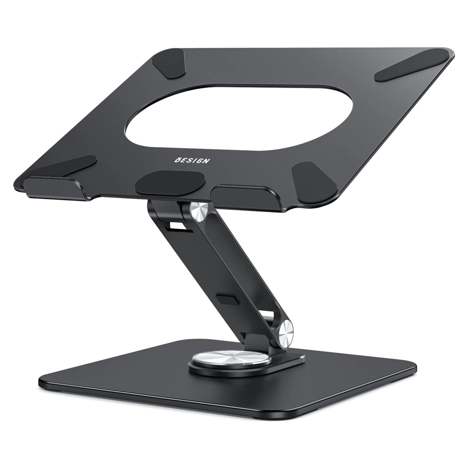 Soporte para Laptop BESIGN LSX7 Ergonómico Ajustable Negro