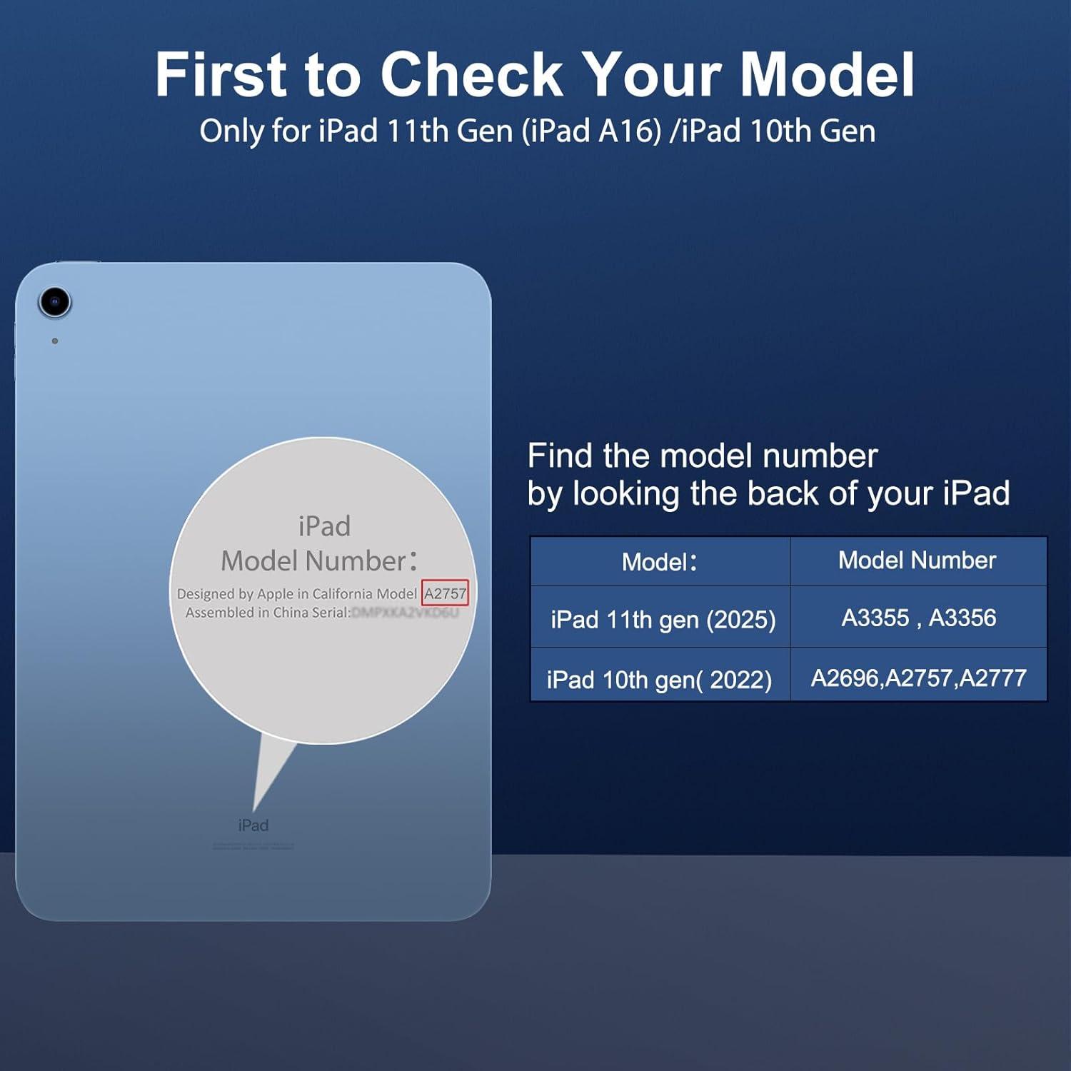 Protector de Pantalla SPARIN para iPad 11/10 Gen, Vidrio Templado