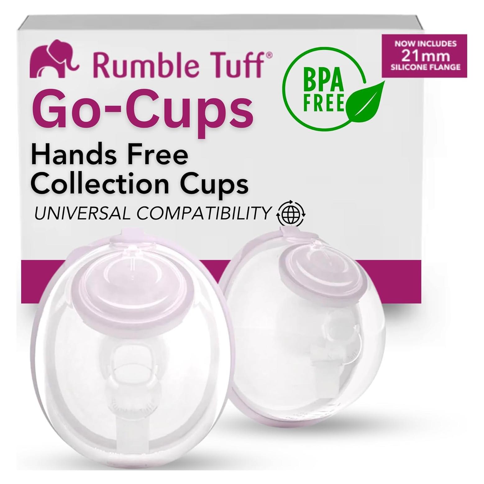 Copas Portátiles Manos Libres Rumble Tuff 236ml - 2 Unidades