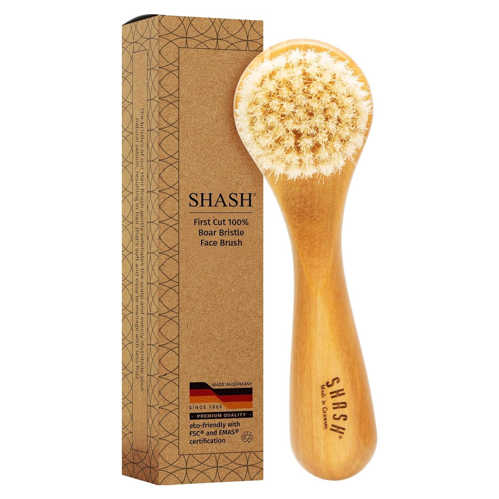 Cepillo Exfoliante Facial SHASH Hecho en Alemania 12.7x4.2cm