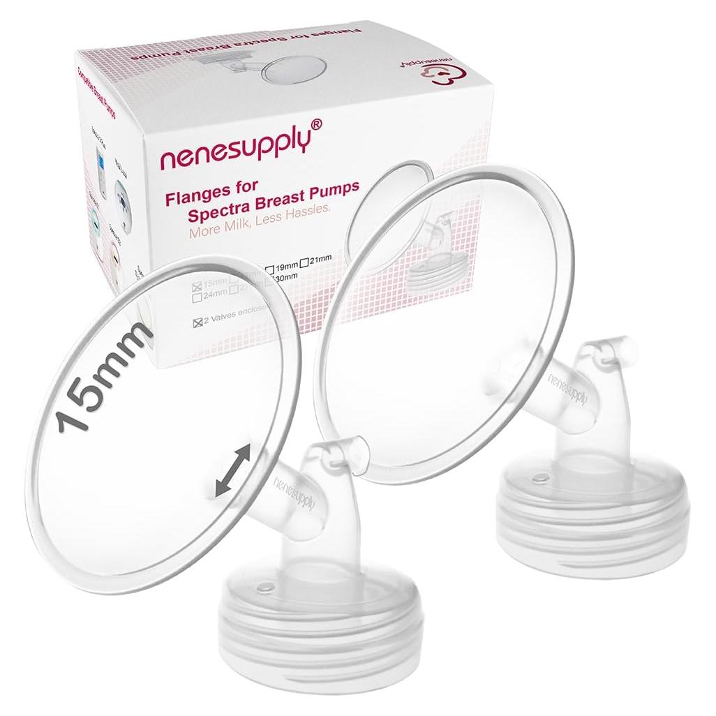 Flanges de 15mm Nenesupply para Bombas Spectra S1 S2 9 Plus