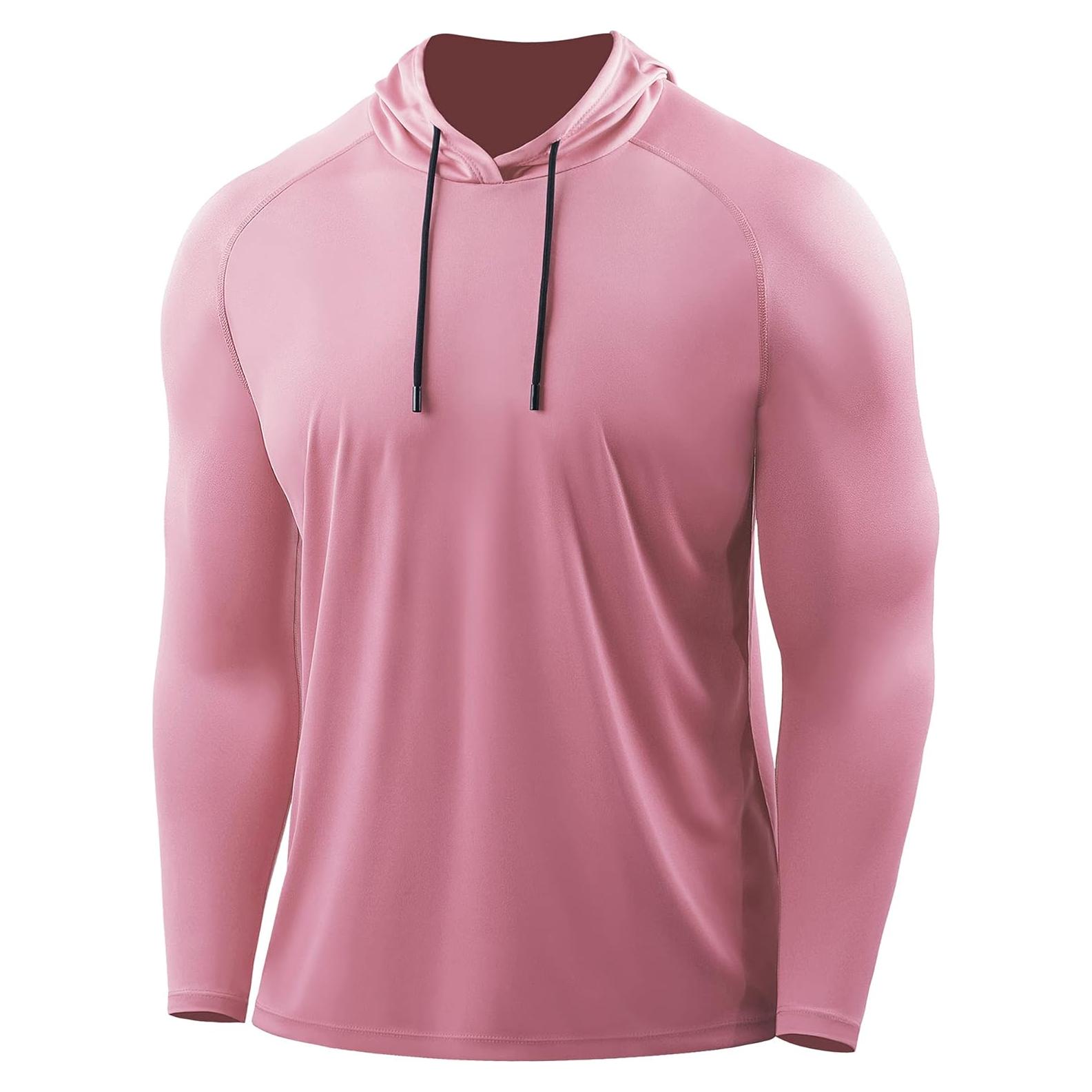 Camisa de Pesca Cadmus Hombre 3X-Larga UPF 50+ Rosa