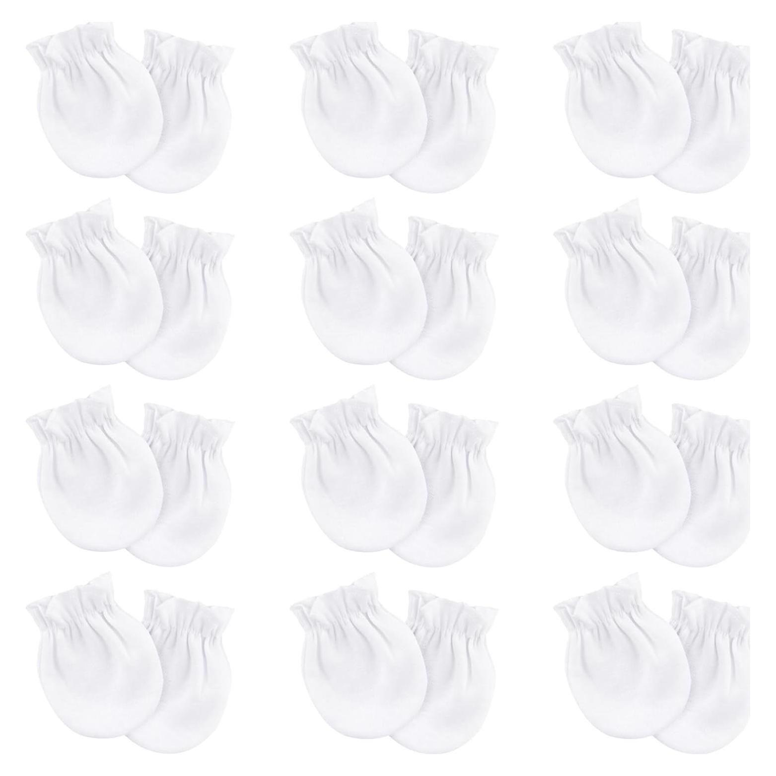 Manoplas para Bebés Recién Nacidos AQOKKA Algodón Orgánico 0-6 Meses