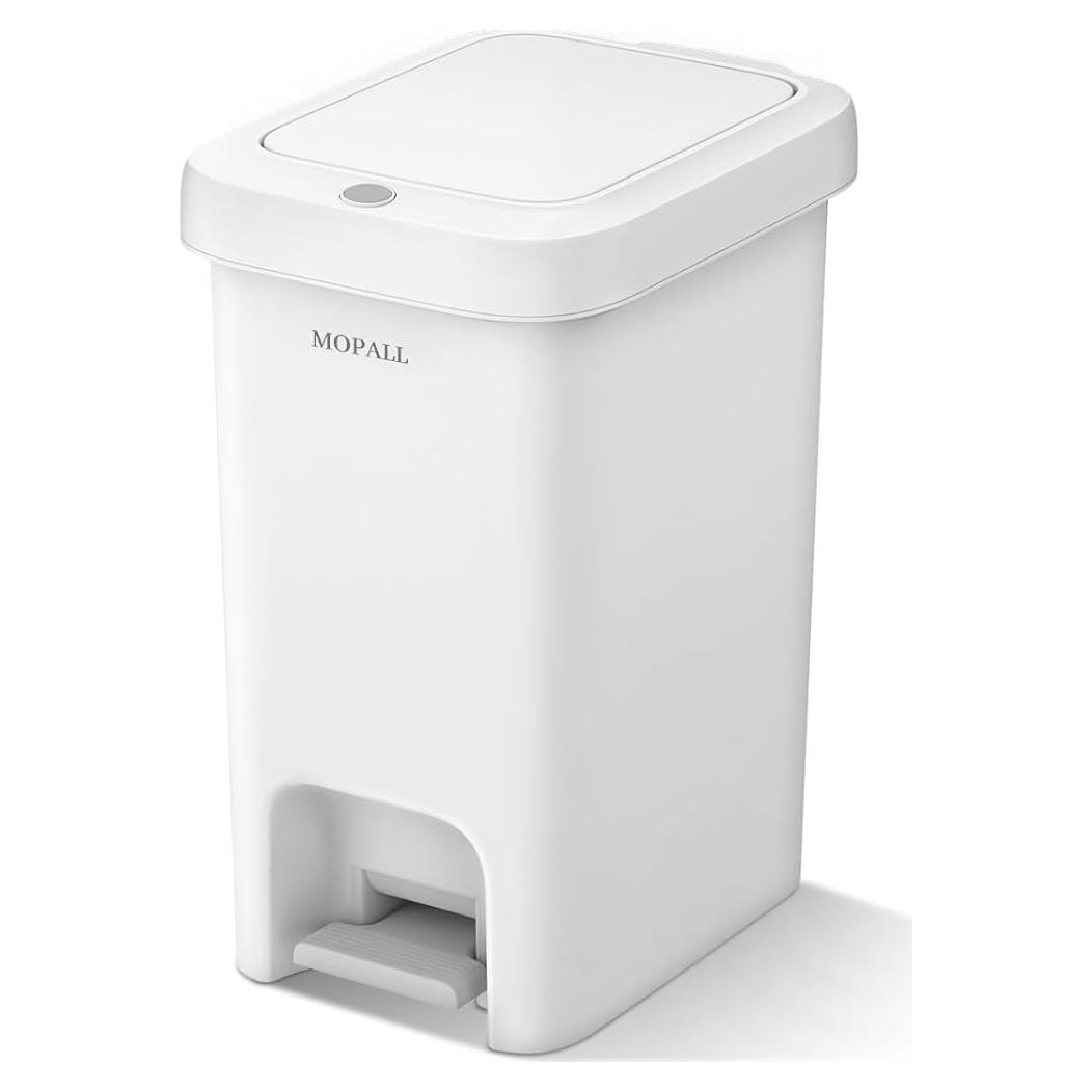 Cubo de Basura MOPALL 7.2L con Tapa Emergente y Pedal
