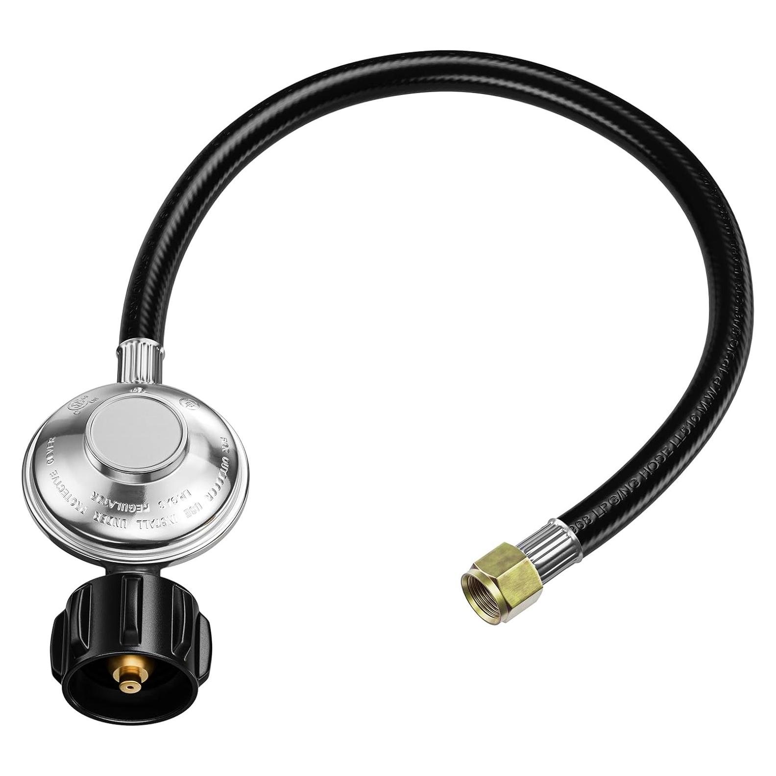 Regulador de Gas Universal Rushare 2 Pies con Manguera