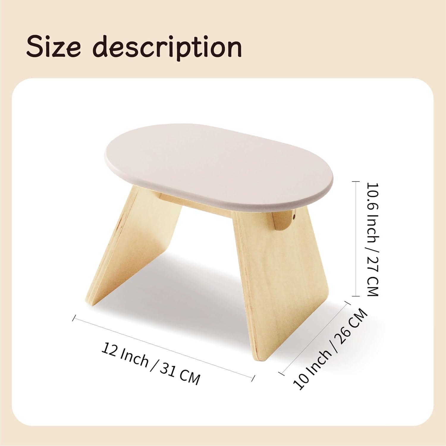 Escalera de Paso de Madera de Pino Seicasaya Beige 27.5 cm