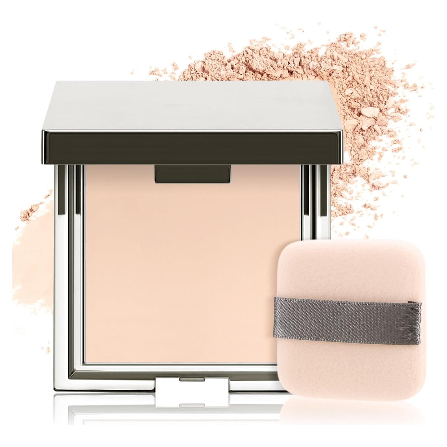 Polvo Compacto Mate Boobeen 01# Blanco - Control de Aceite