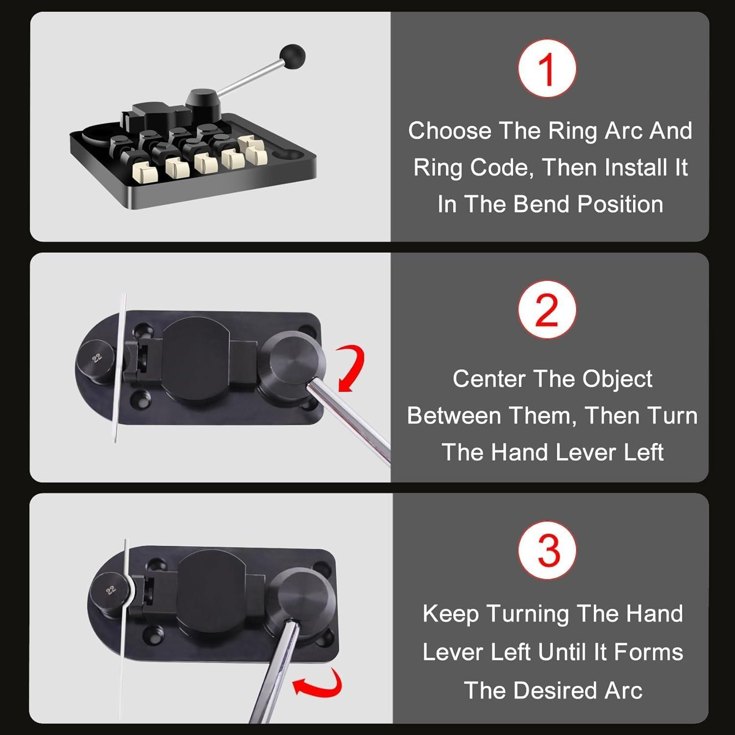 Kit de Doblado de Anillos SANJIAN para Joyeros