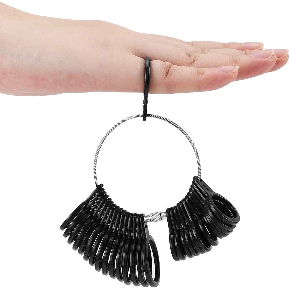 Kit Medidor de Tamaño de Anillo Accmor con Cintas