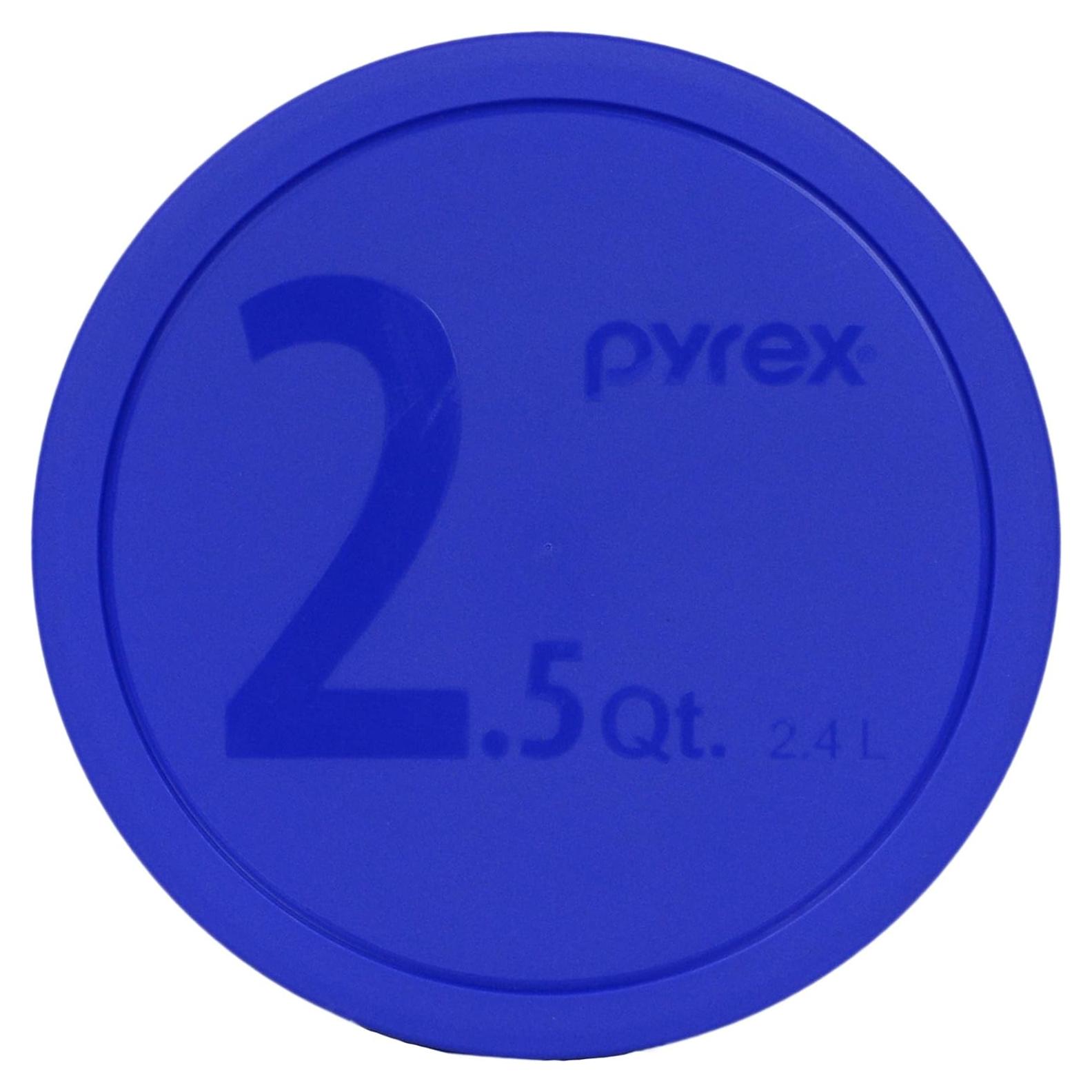 Tapa de Reemplazo Pyrex 325-PC 2.5qt Azul para Alimentos