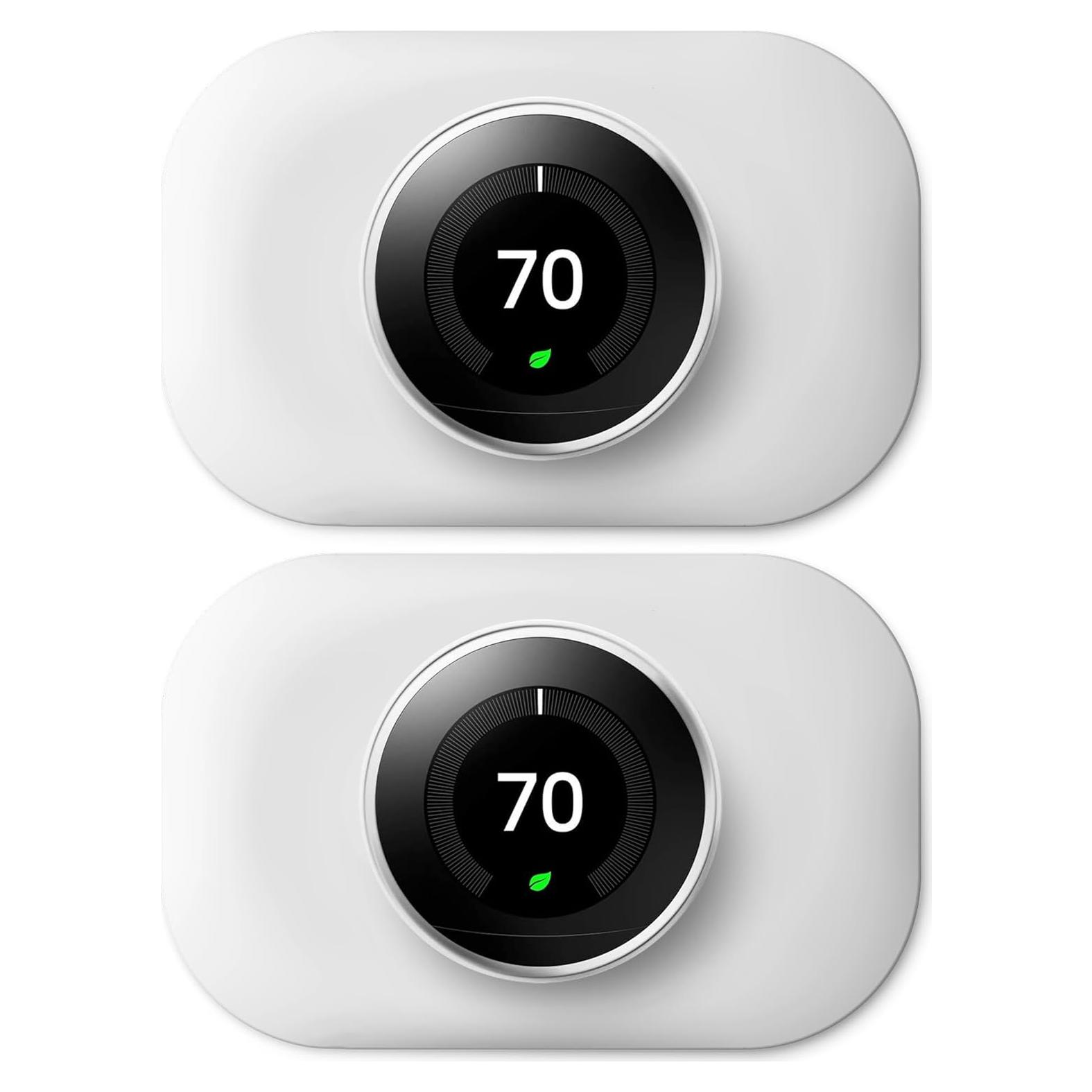 Kit de recorte para termostato Nest Petrichor - 2 paquetes blancos