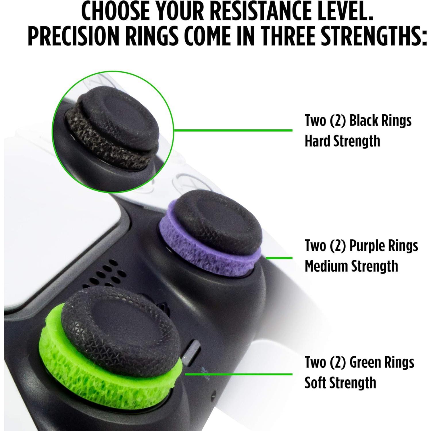 Anillos de Precisión KontrolFreek para PS4, PS5, Xbox y Switch