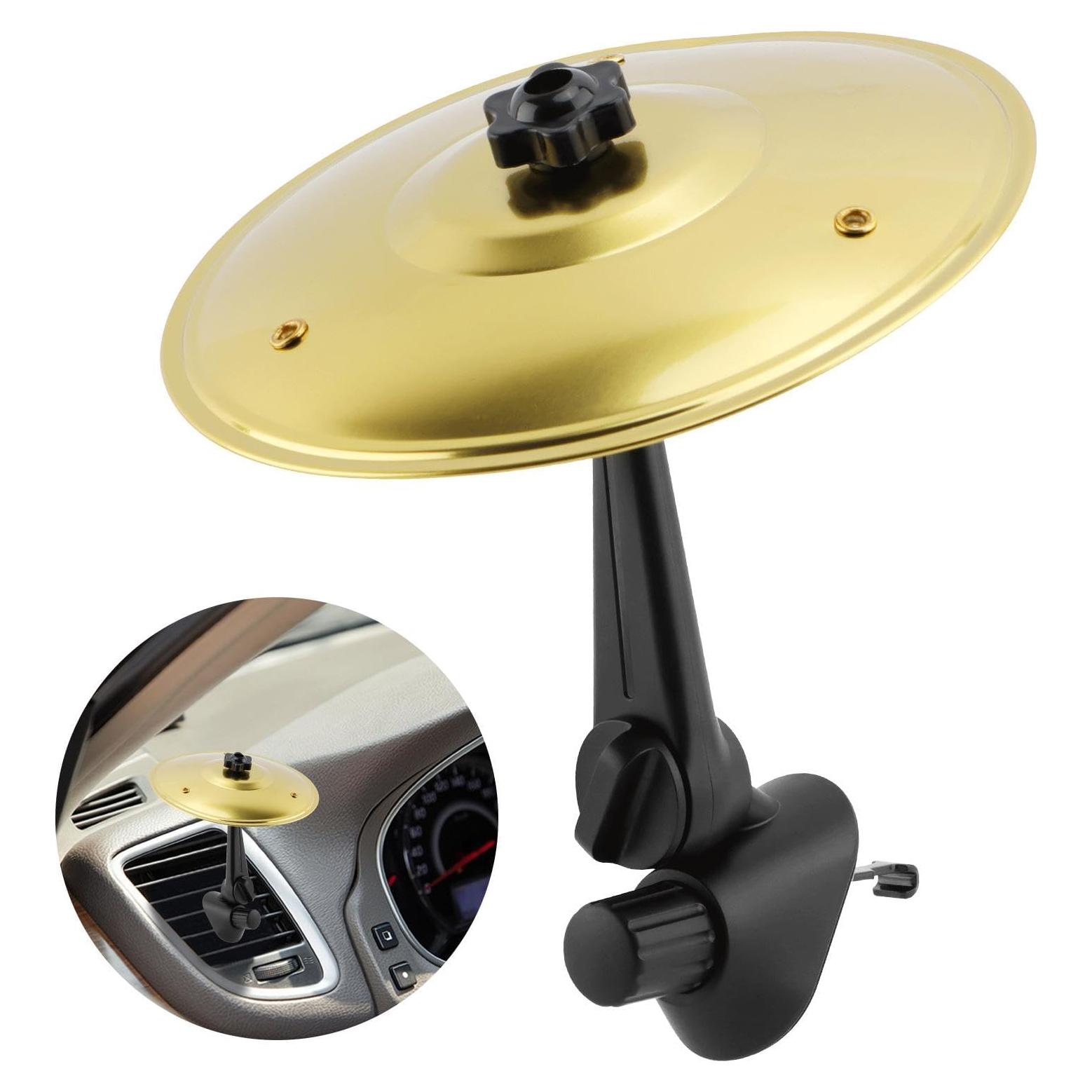 Cymbal de Aire para Automóvil Oro - Mini Platillo Musical