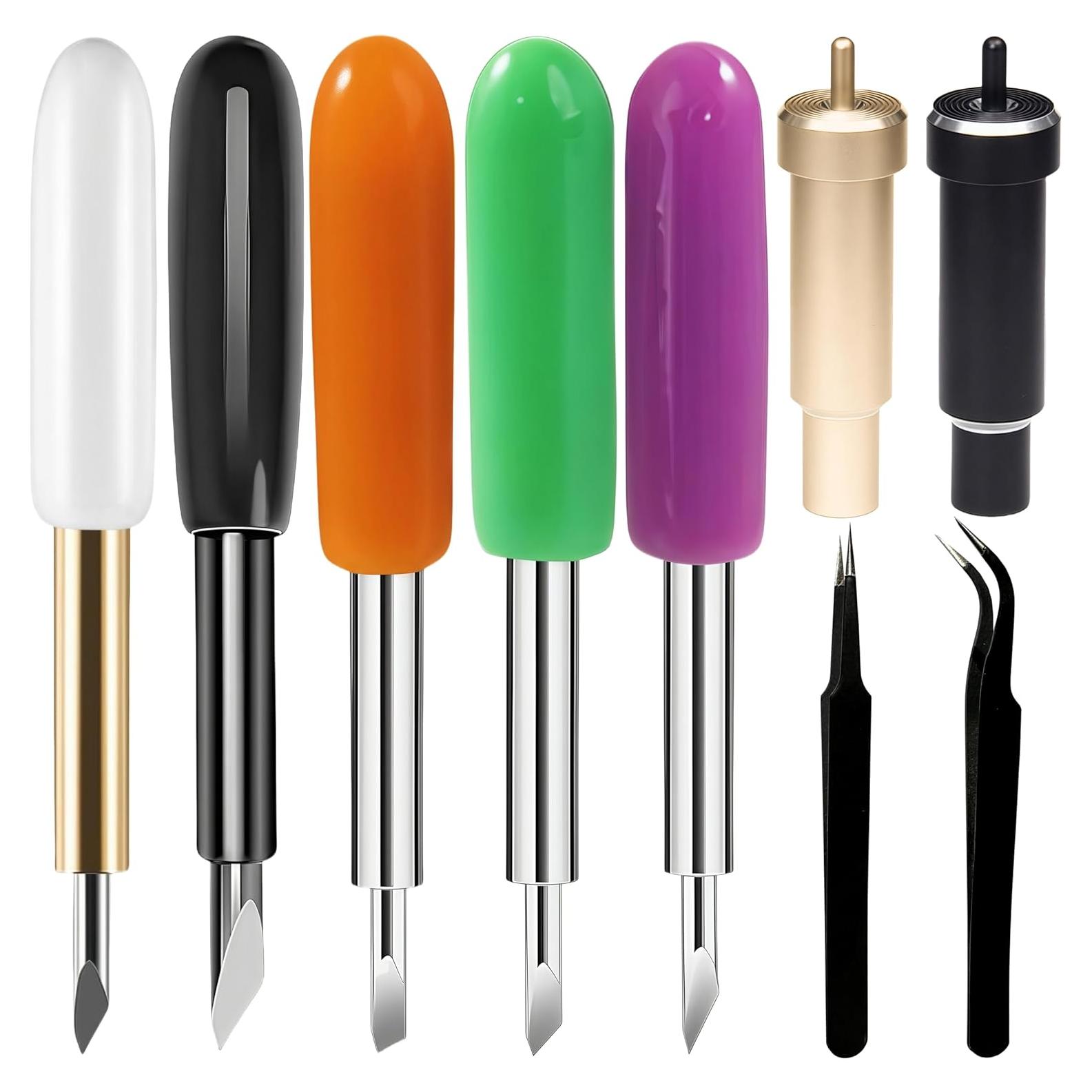 HOOFULL Kit de Cuchillas 55 Piezas para Cricut Explore/Maker