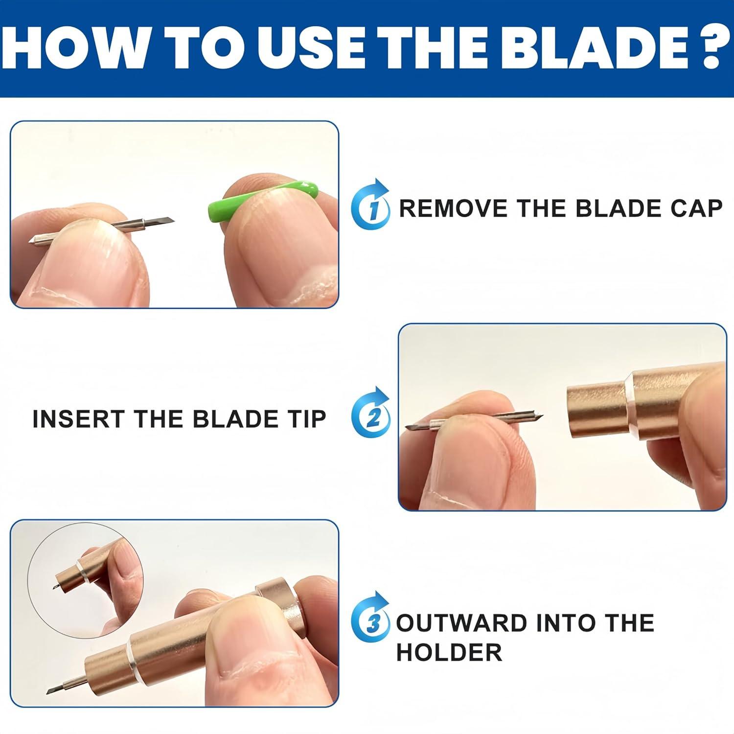 HOOFULL Kit de Cuchillas 55 Piezas para Cricut Explore/Maker