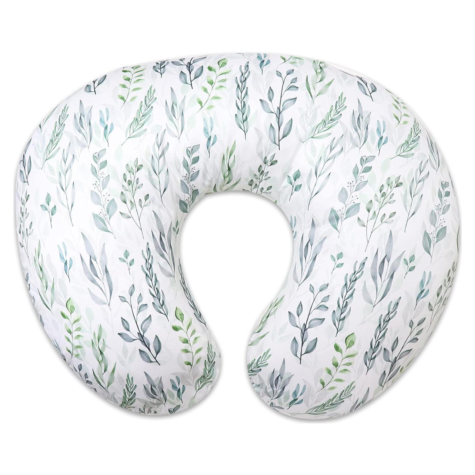 Funda de Almohada de Lactancia DILIMI Desmontable Hoja Verde