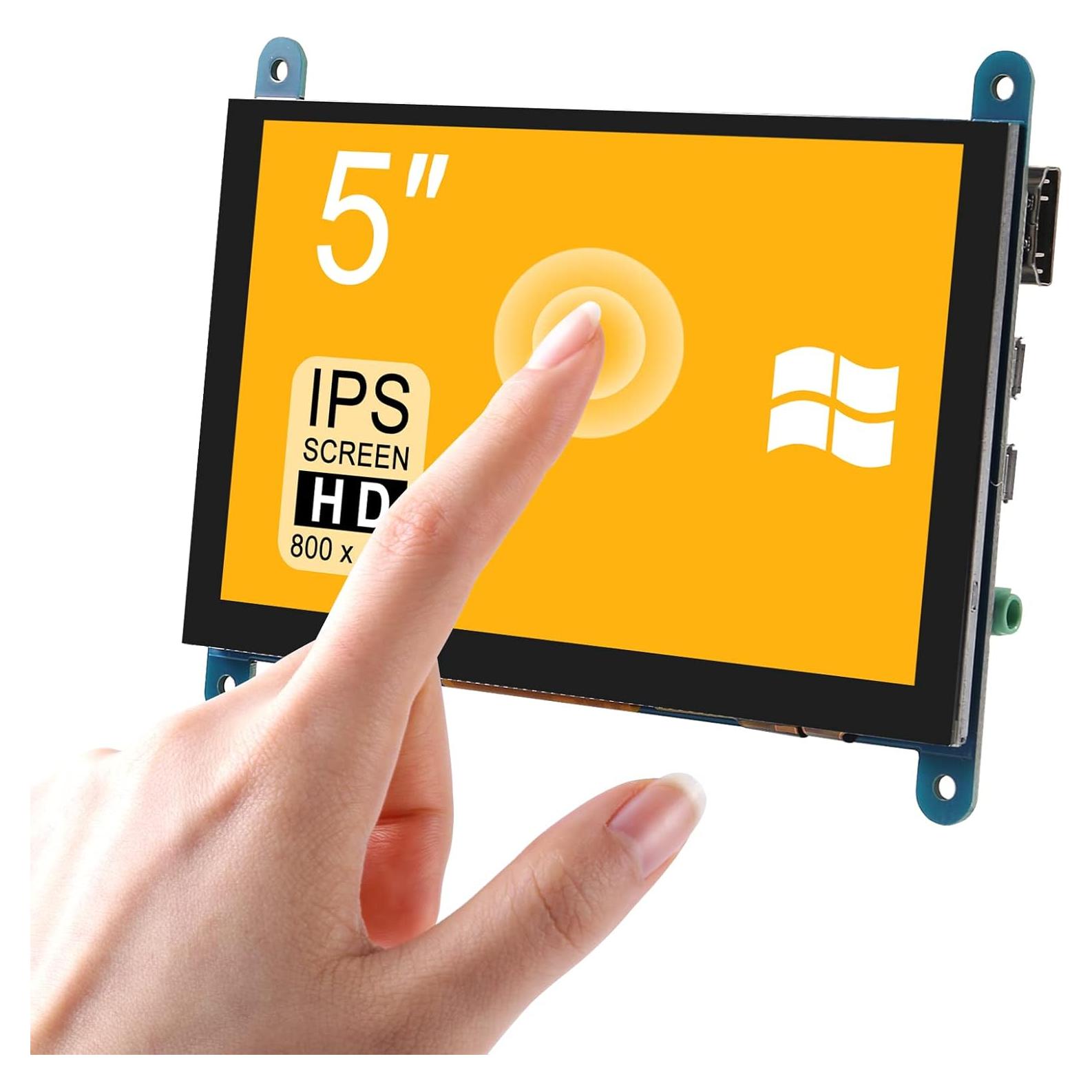 Pantalla Táctil Resistiva 5" UMLIFE LCD 800x480 HDMI Raspberry Pi