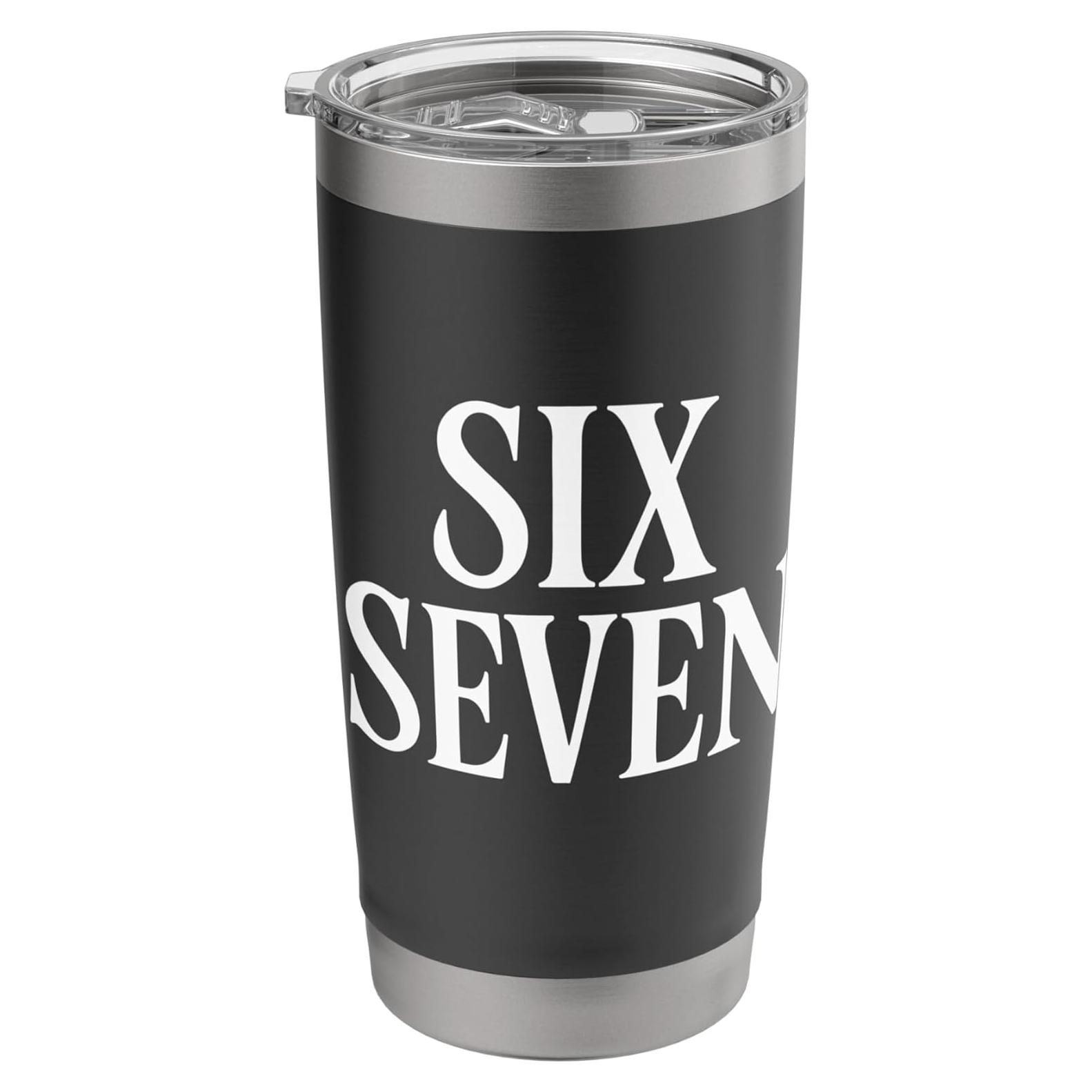 Vaso Térmico Acero Inoxidable Frecuencia de Meme 20 oz Negro