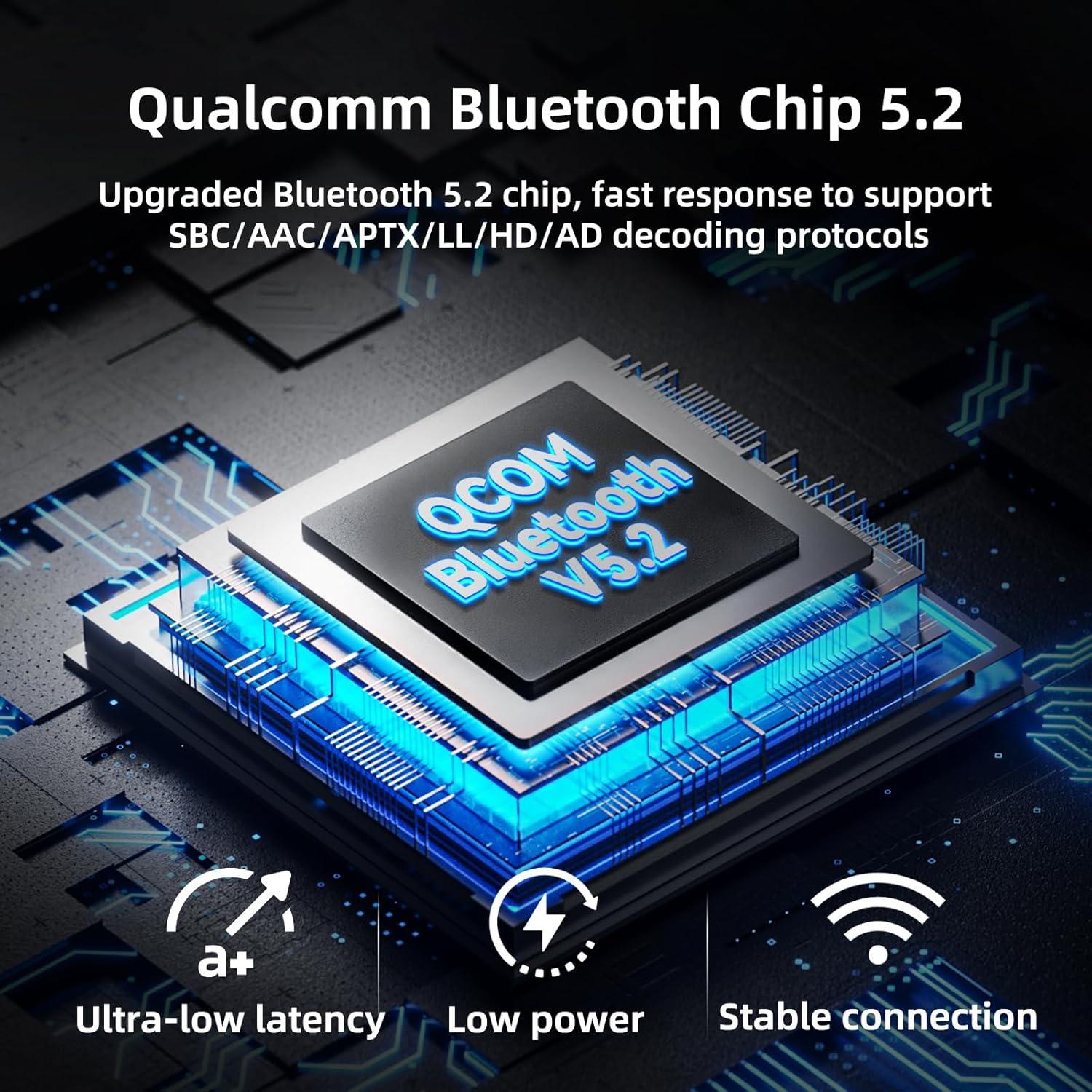 Transmisor Receptor Bluetooth A3 Pro MakerHawk 5.2 300mAh