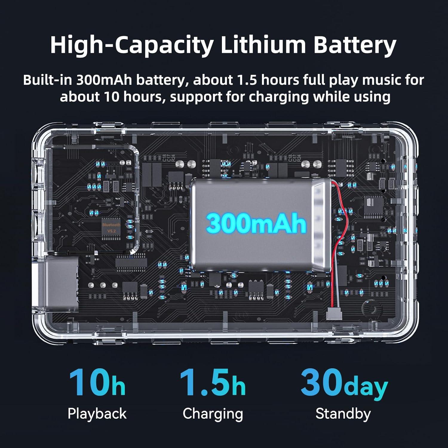 Transmisor Receptor Bluetooth A3 Pro MakerHawk 5.2 300mAh