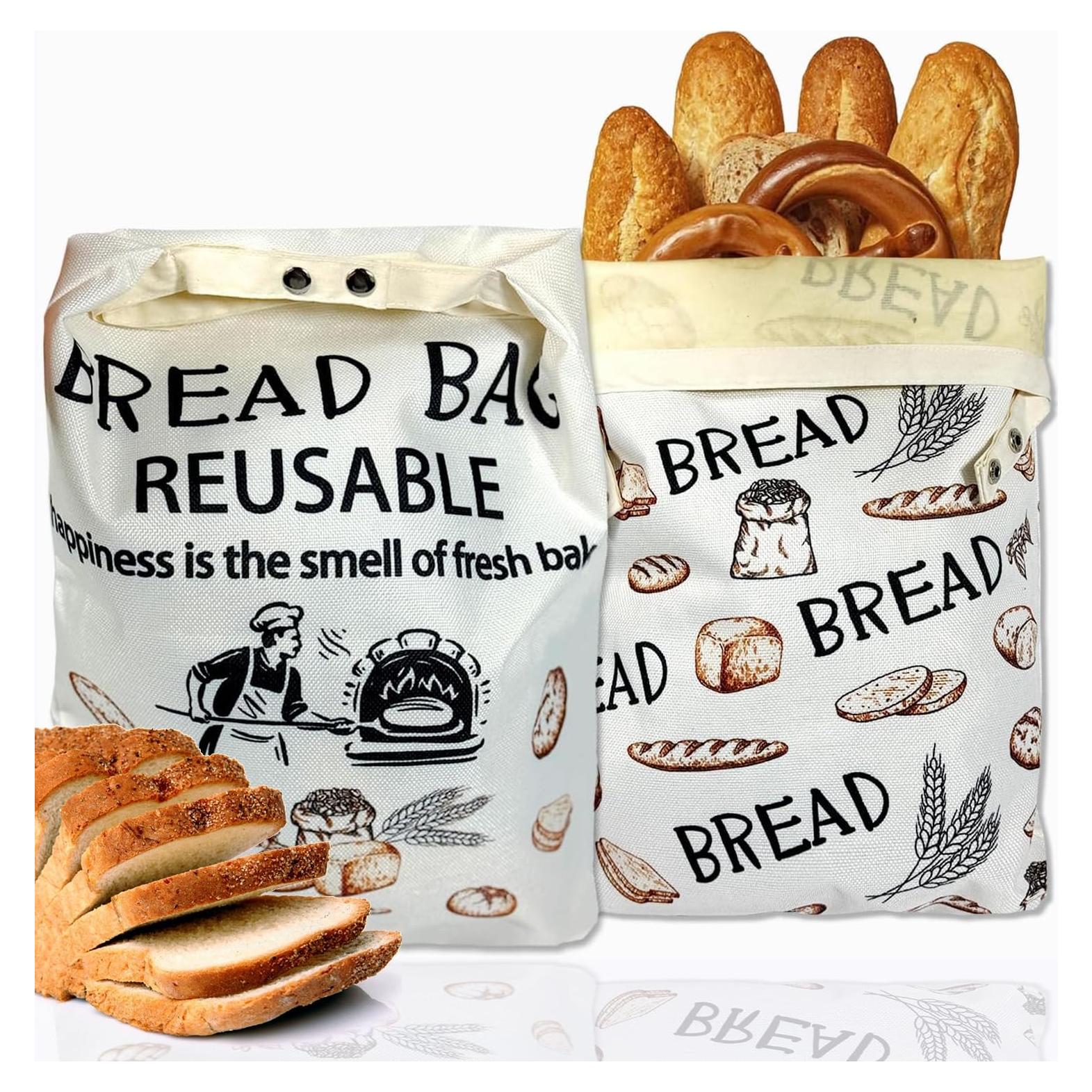 Bolsas de Pan Reutilizables PACOTK 31.8x40.6 cm Cera de Abeja