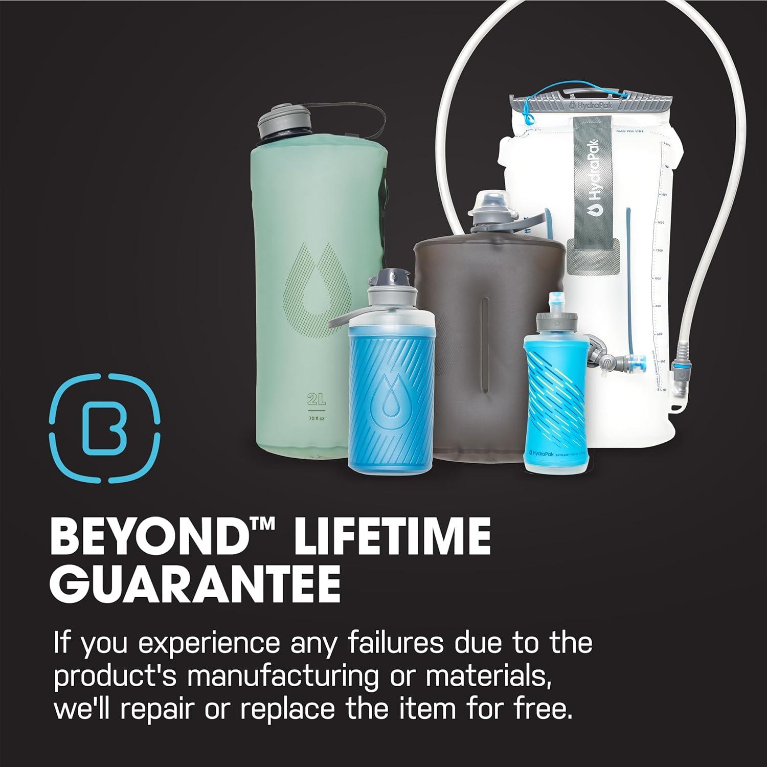 Botella de Agua Plegable HydraPak Stow 1L Ultra Ligera