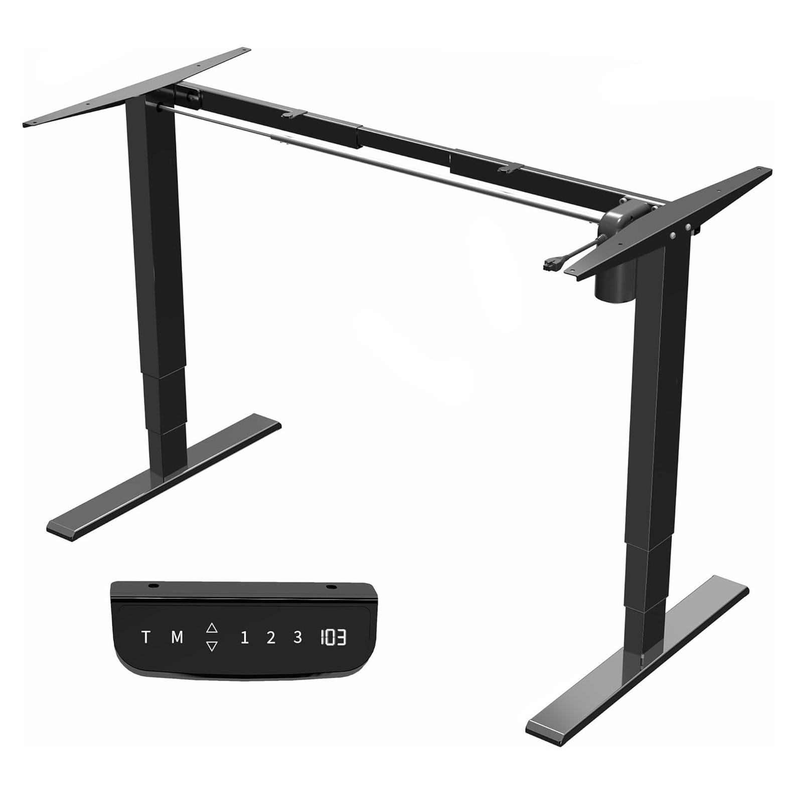 Marco de Escritorio Elevable Eléctrico VIVO DESK-V102E Negro