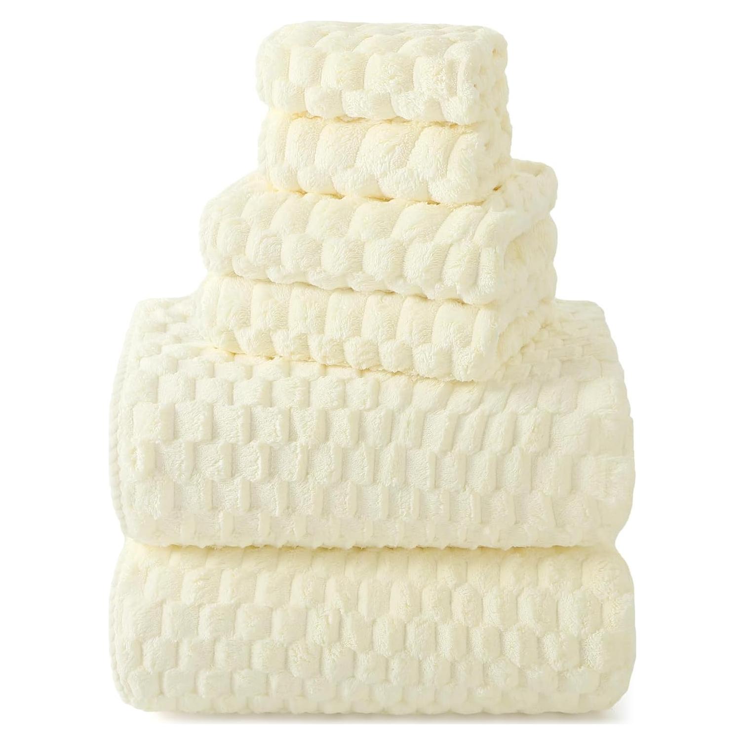 Conjunto de Toallas de Baño Extra Grande REDKISS 6 Piezas