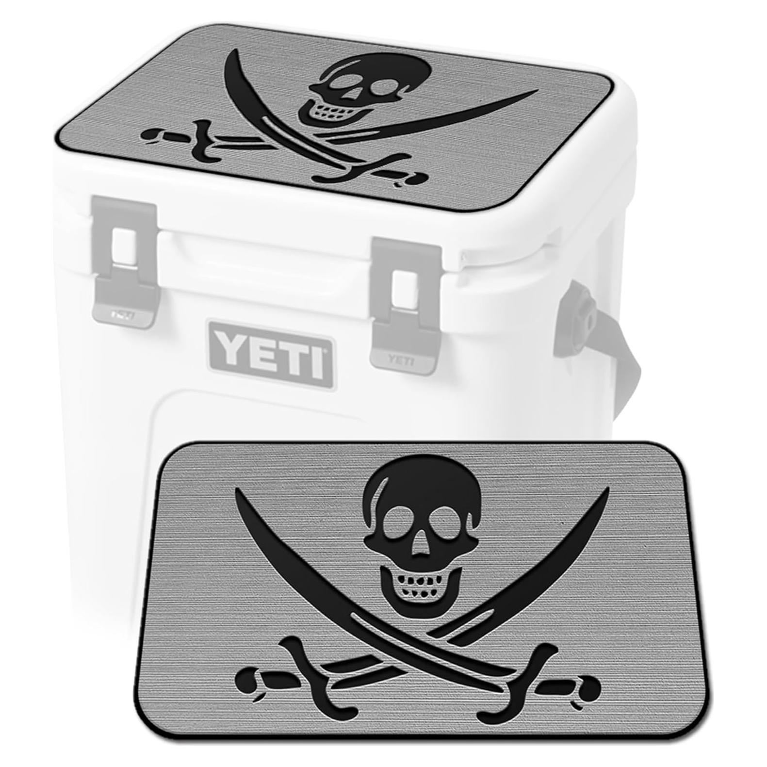 Pad Antideslizante SeaDek para Enfriador YETI 15qt - Jolly Roger