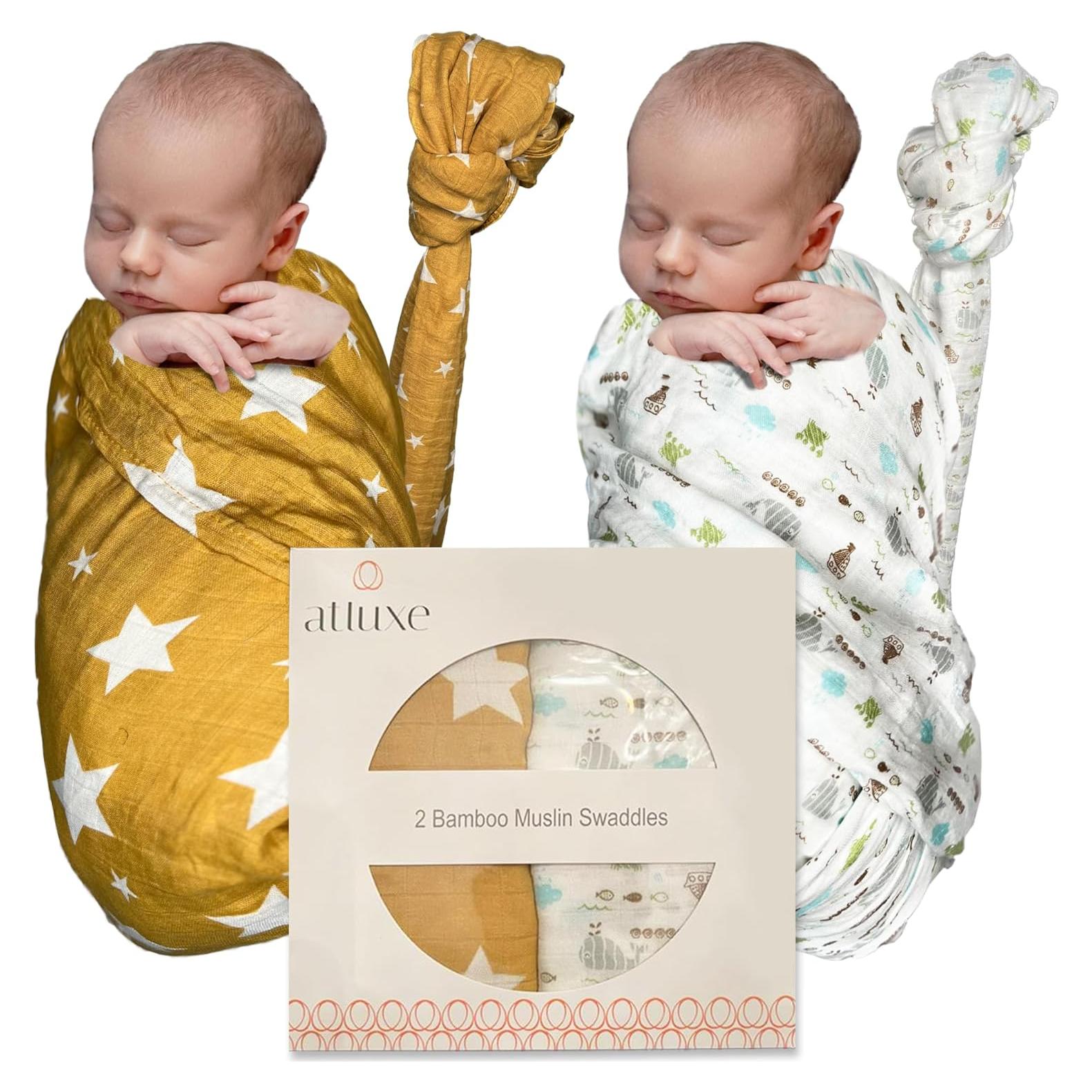 Manta de Envoltura para Bebés Atluxe - 2 Unidades 119cm