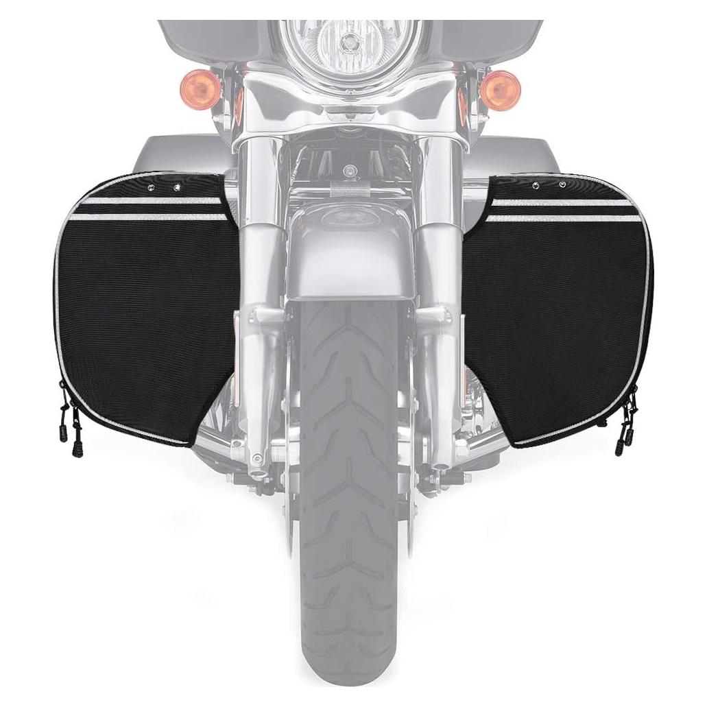 Chaps Bajos Suaves KEMIMOTO para Motocicletas Touring 1980-2025