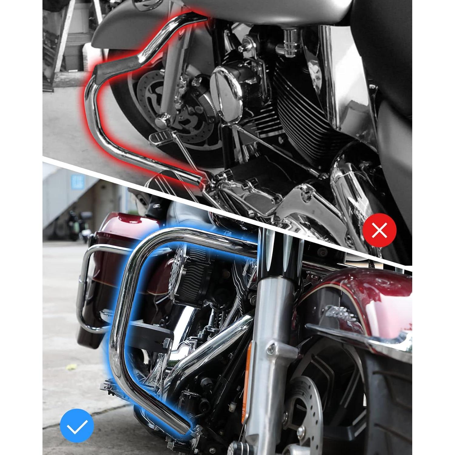 Chaps Bajos Suaves KEMIMOTO para Motocicletas Touring 1980-2025