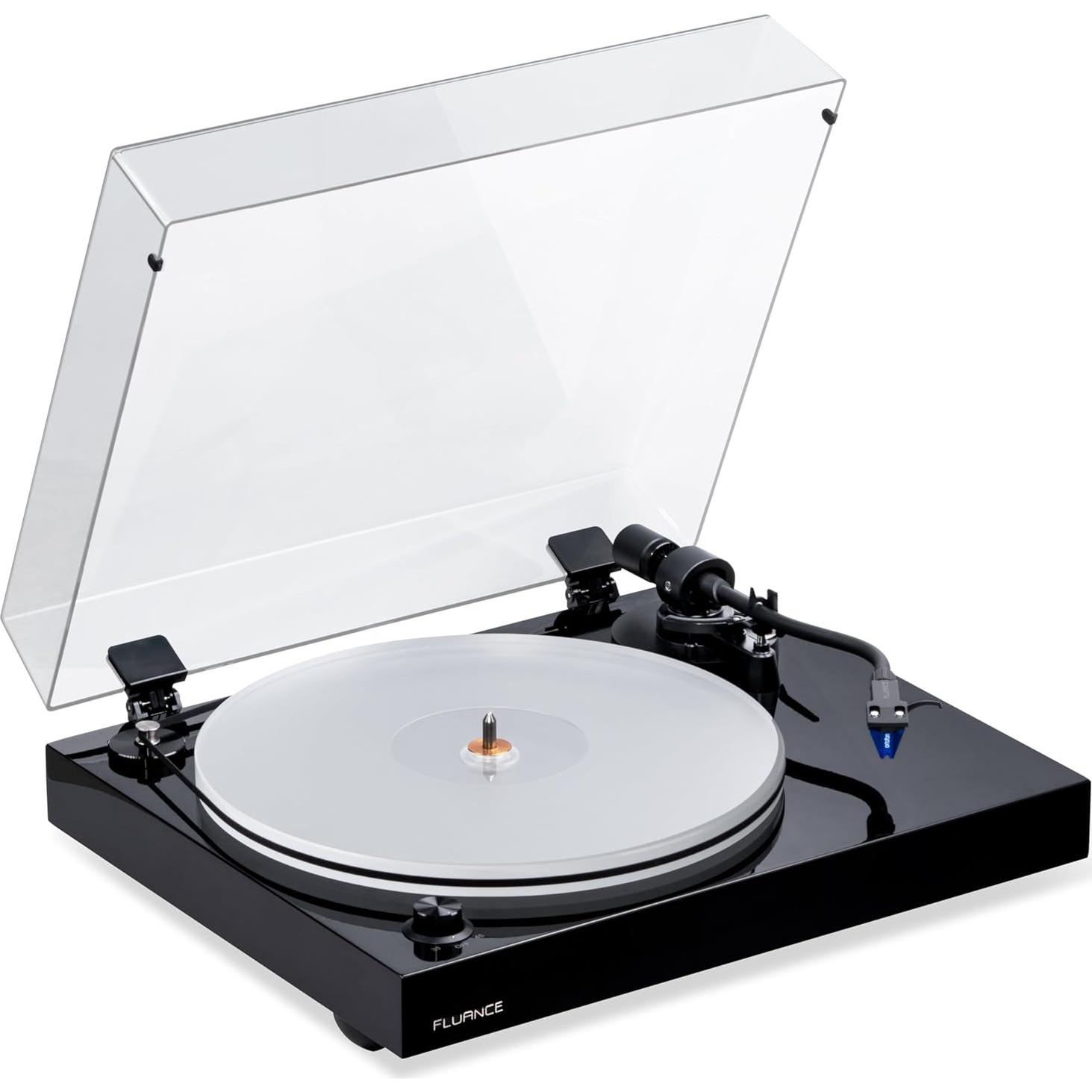 Tocadiscos Fluance RT85 con Cartucho Ortofon 2M Blue - Negro