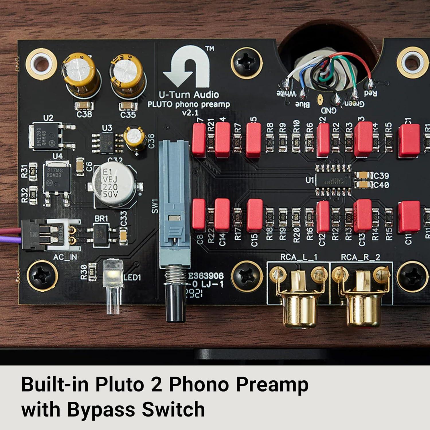Tocadiscos U-Turn Audio Orbit Plus Gen 2 Blanco con Preamp