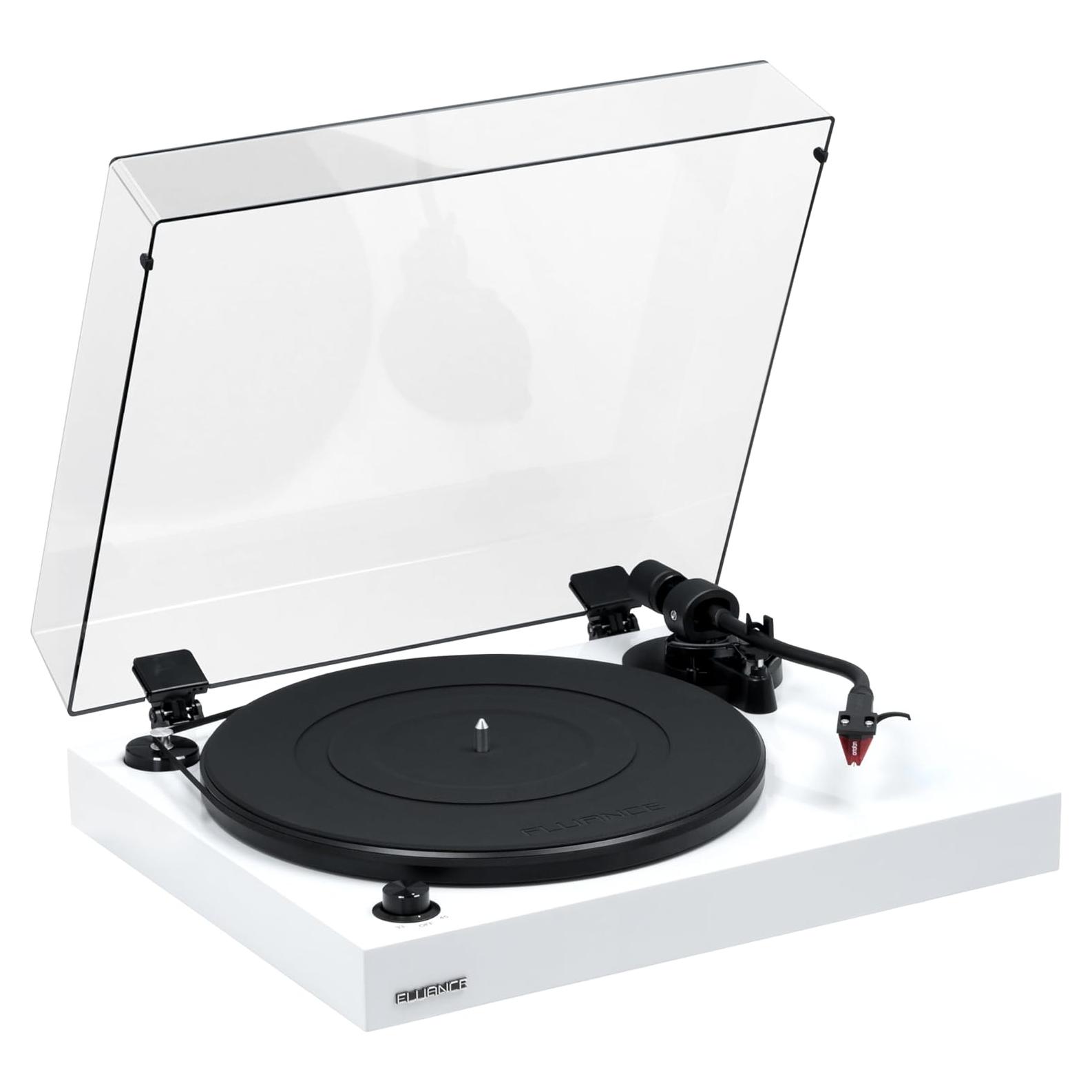 Tocadiscos Fluance RT83 Vinilo Alta Fidelidad Blanco