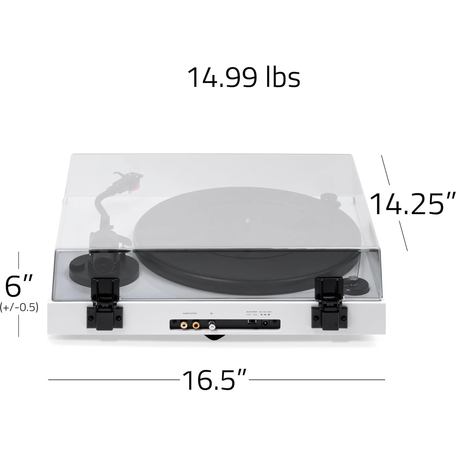 Tocadiscos Fluance RT83 Vinilo Alta Fidelidad Blanco