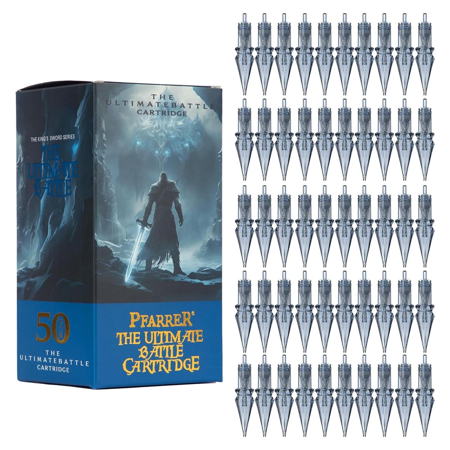 Agujas de Tatuaje Cartuchos PFARRER 50Pcs Bugpin RL 3RL 5RL 7RL 9RL 11RL