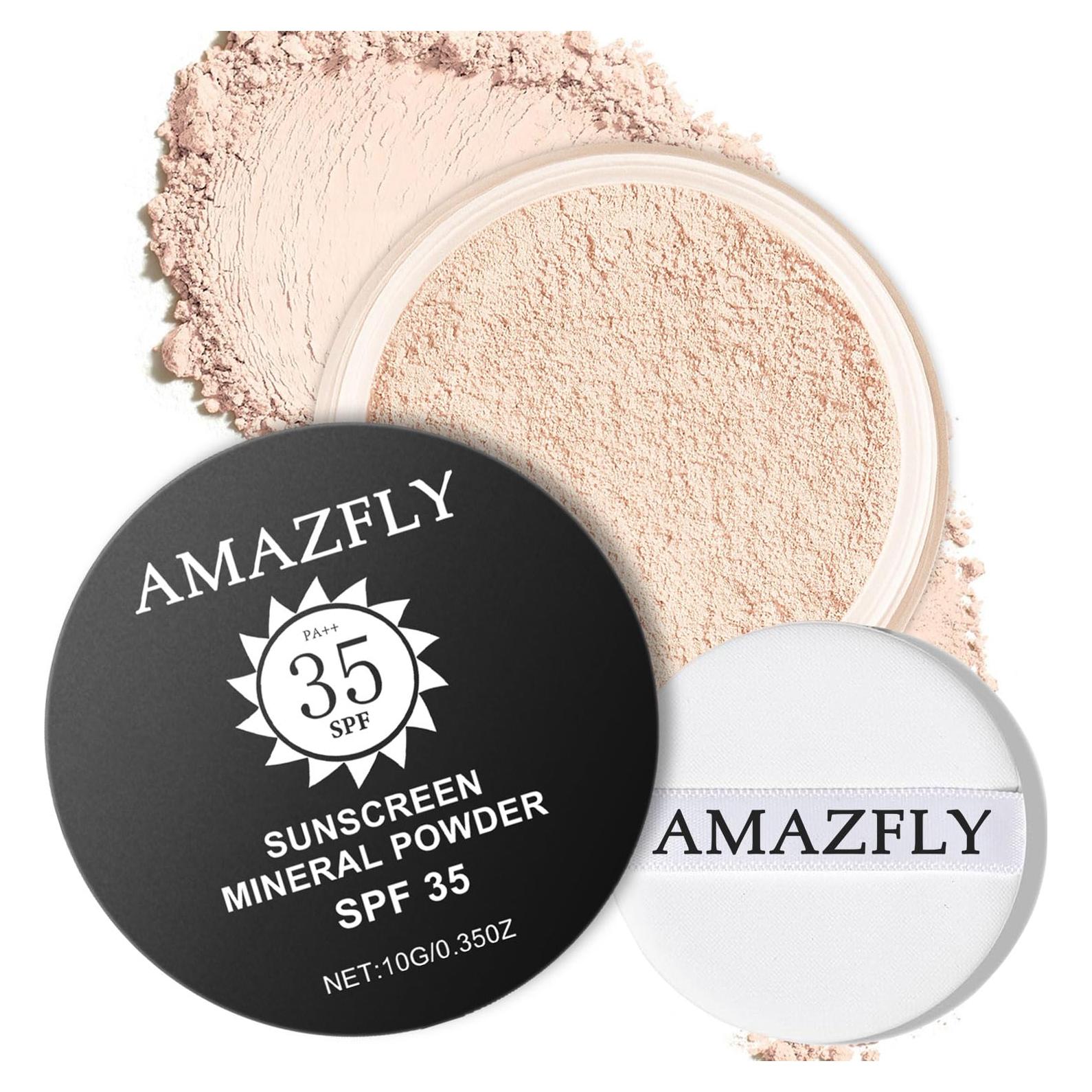 Polvo Fijador Mineral Scarman SPF 35 40.8g Translúcido