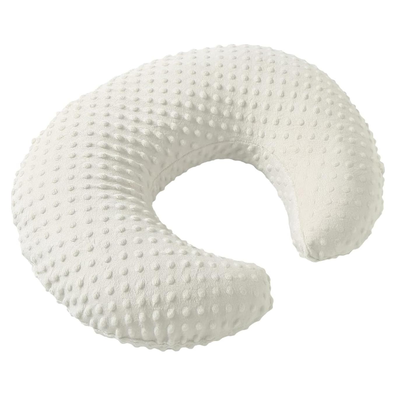 Funda de Almohada de Lactancia Aullar Beige 100% Poliester