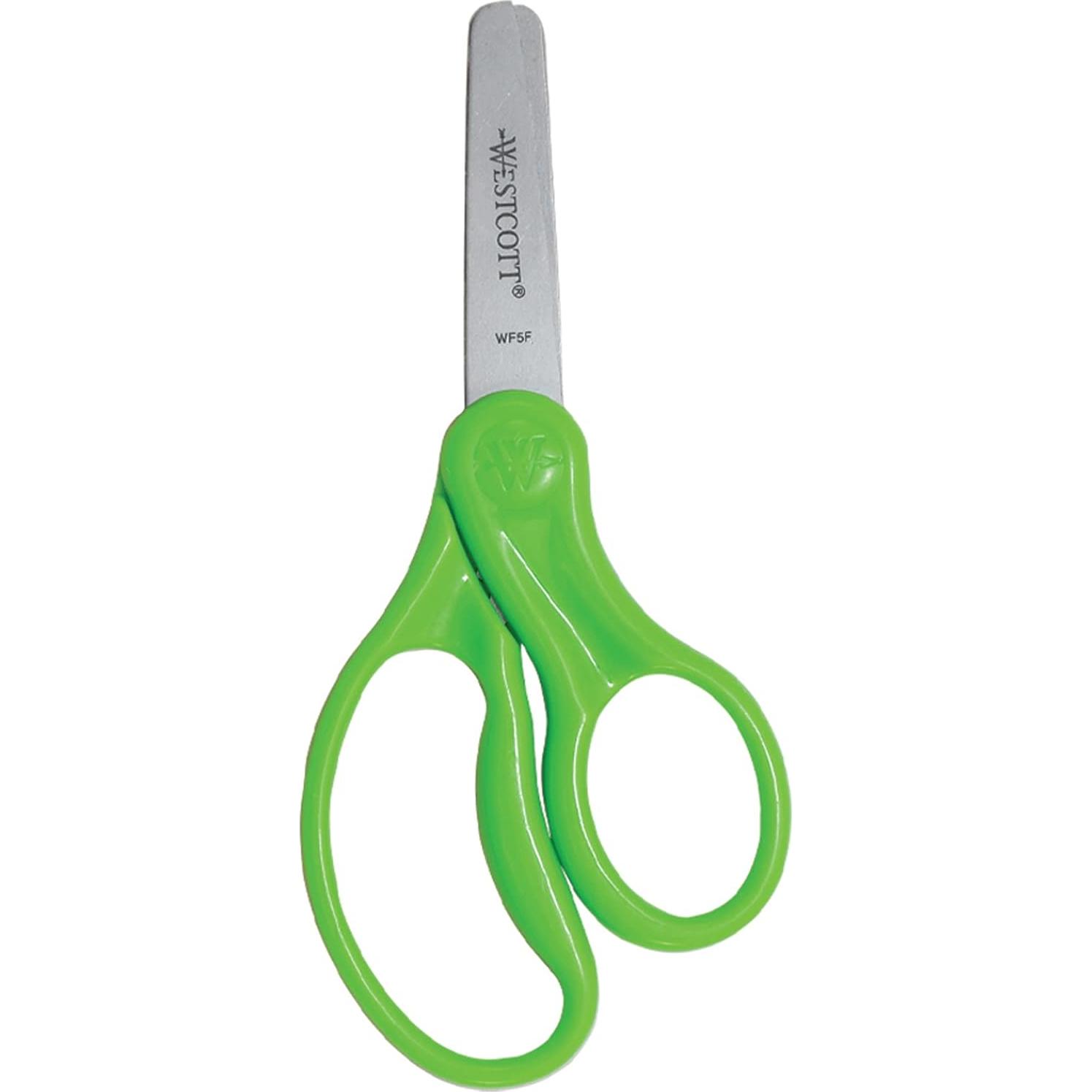 Tijeras para Niños Westcott 15969 Verde Neón 12.7 cm